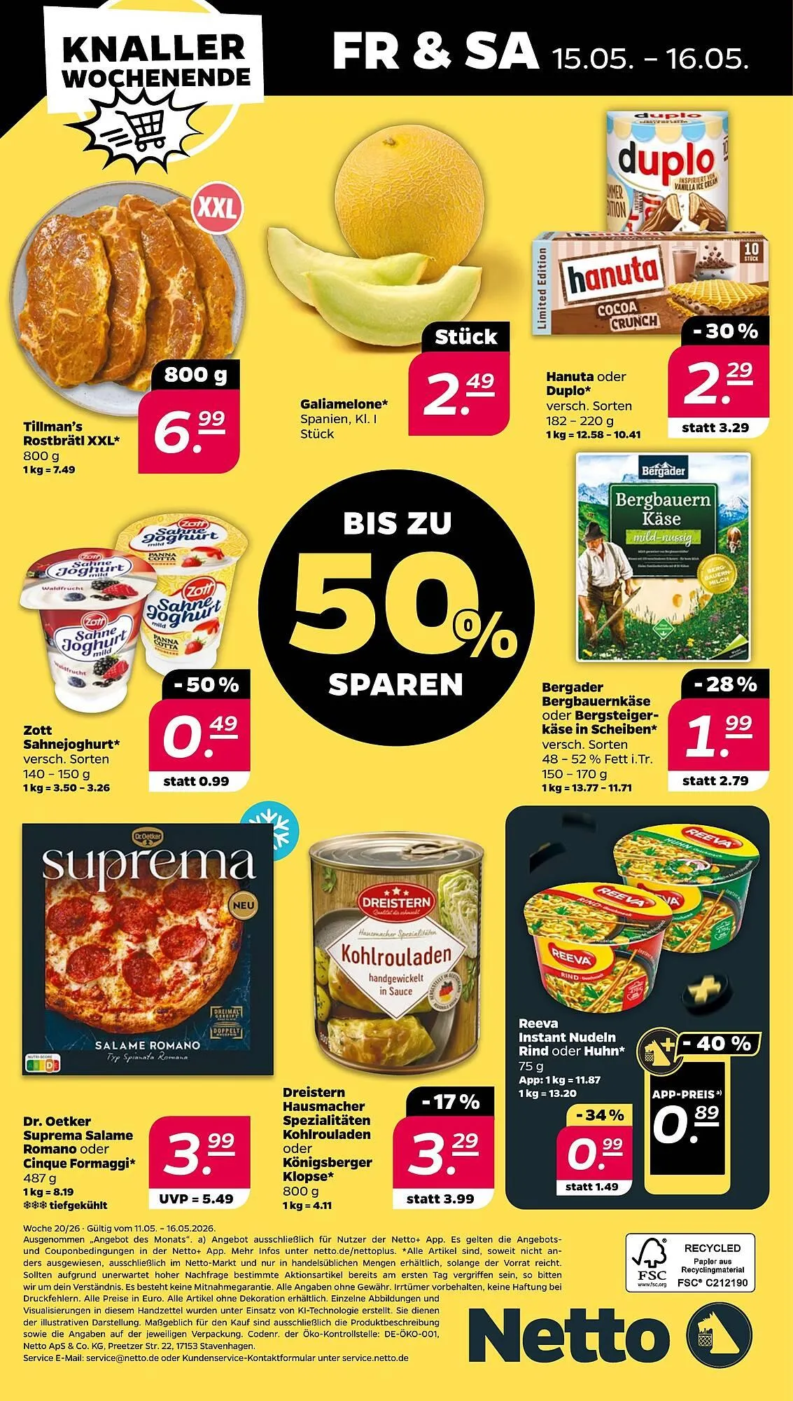 NETTO Prospekt von 11. Mai bis 16. Mai 2026 - Prospekt seite 32