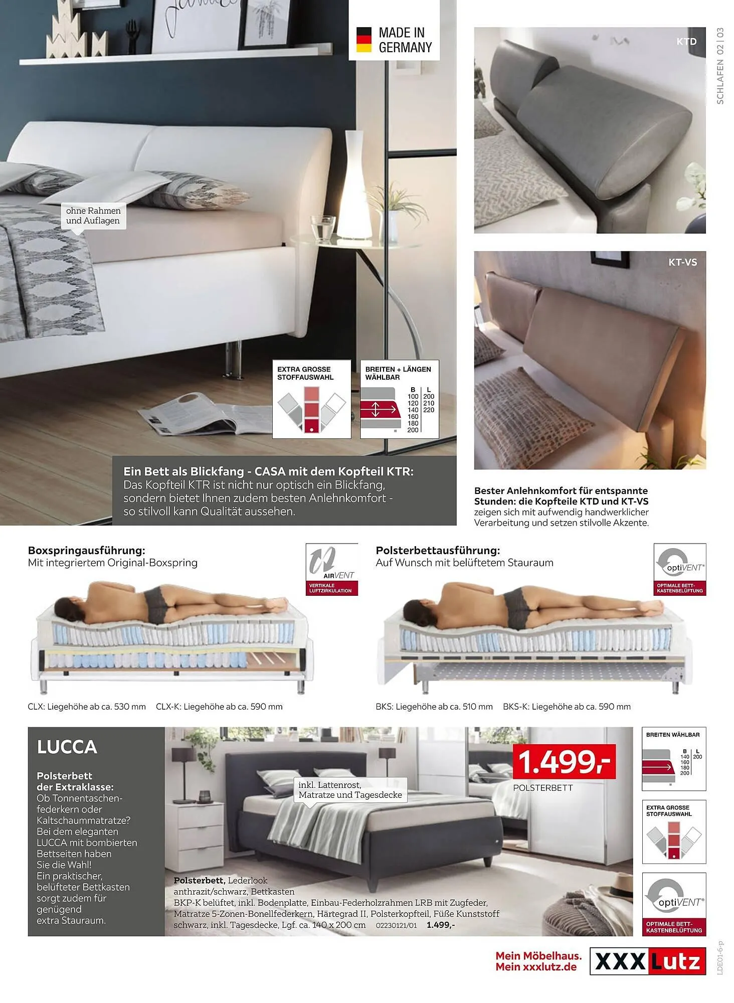 XXXLutz Prospekt von 2. Januar bis 11. Januar 2026 - Prospekt seite 3