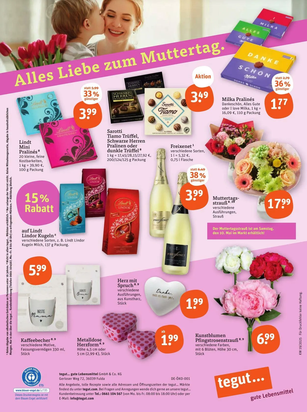 Tegut Aktueller Prospekt von 5. Mai bis 11. Mai 2025 - Prospekt seite 26