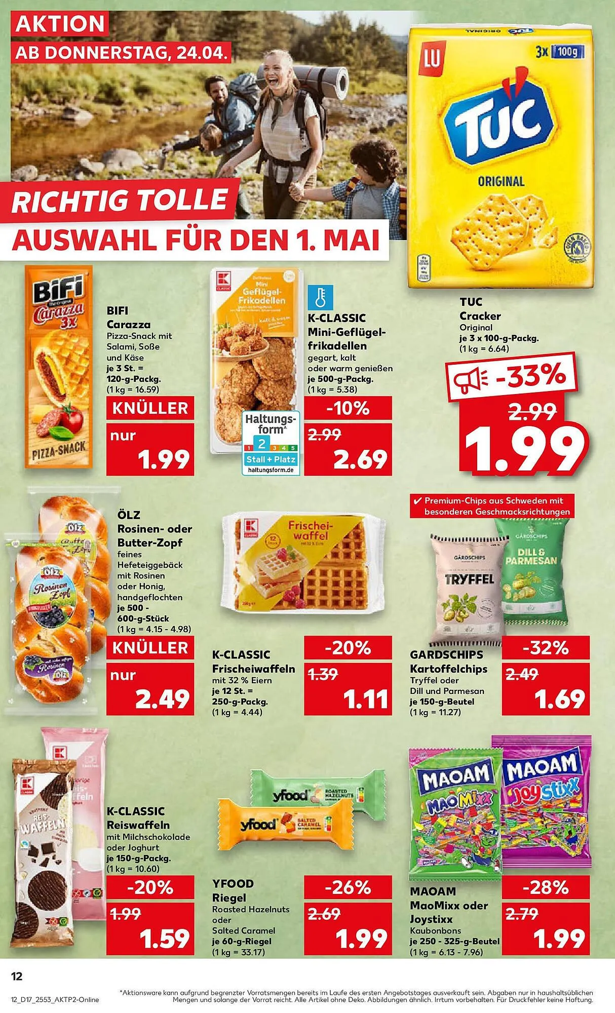 Kaufland Prospekt von 23. April bis 30. April 2025 - Prospekt seite 12