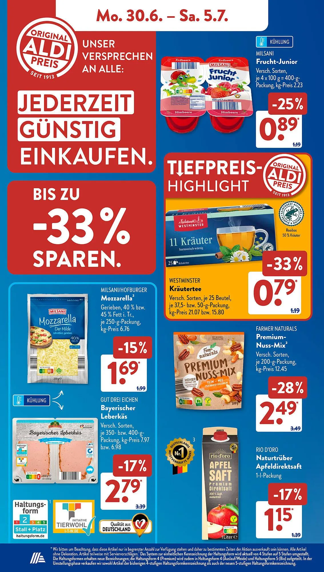 Aldi Süd Prospekt von 30. Juni bis 5. Juli 2025 - Prospekt seite 6