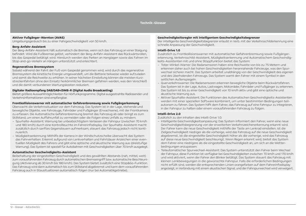Opel Astra Electric von 13. Juli bis 13. Juli 2025 - Prospekt seite 12
