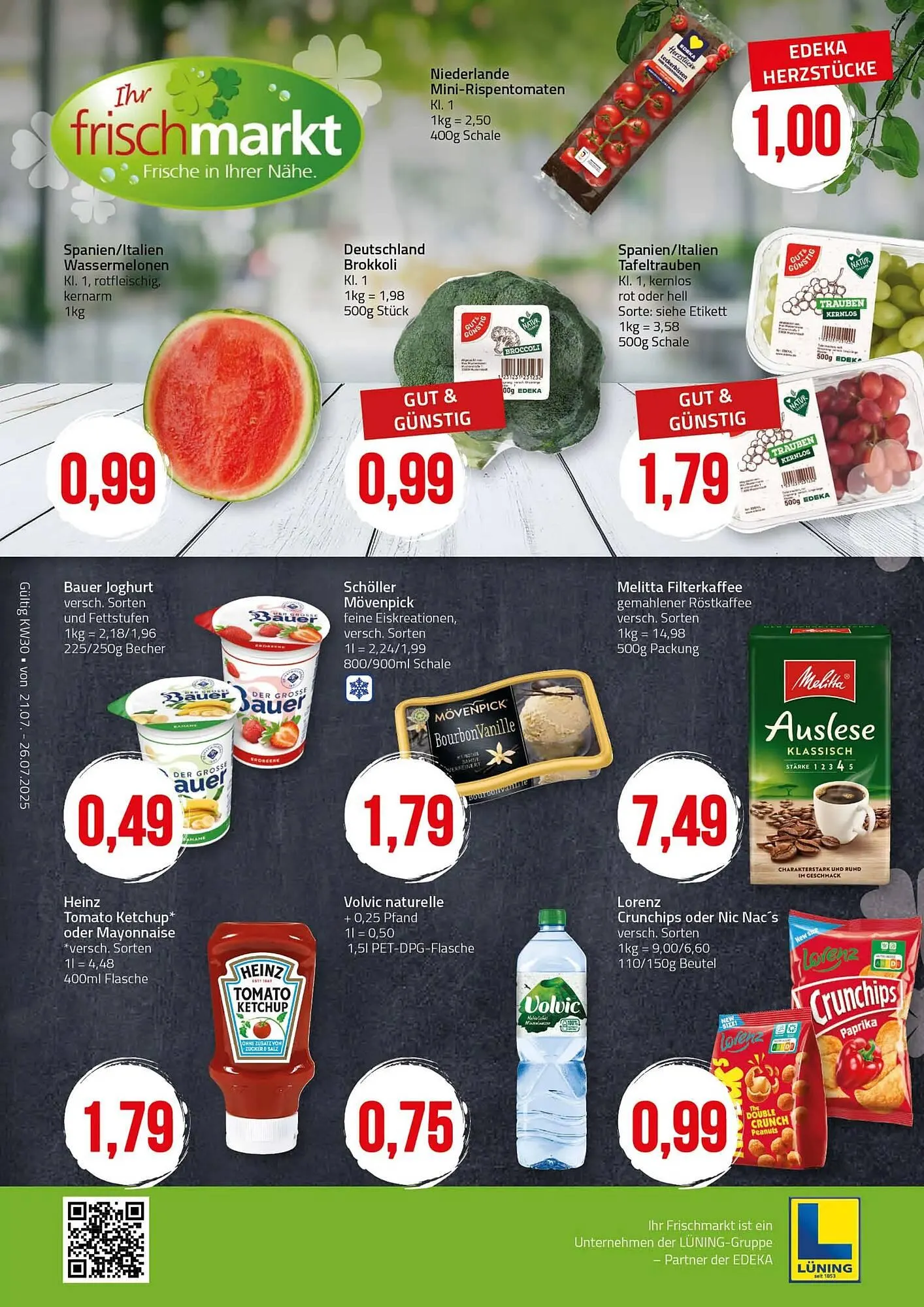 Ihr Frischmarkt Prospekt - 1