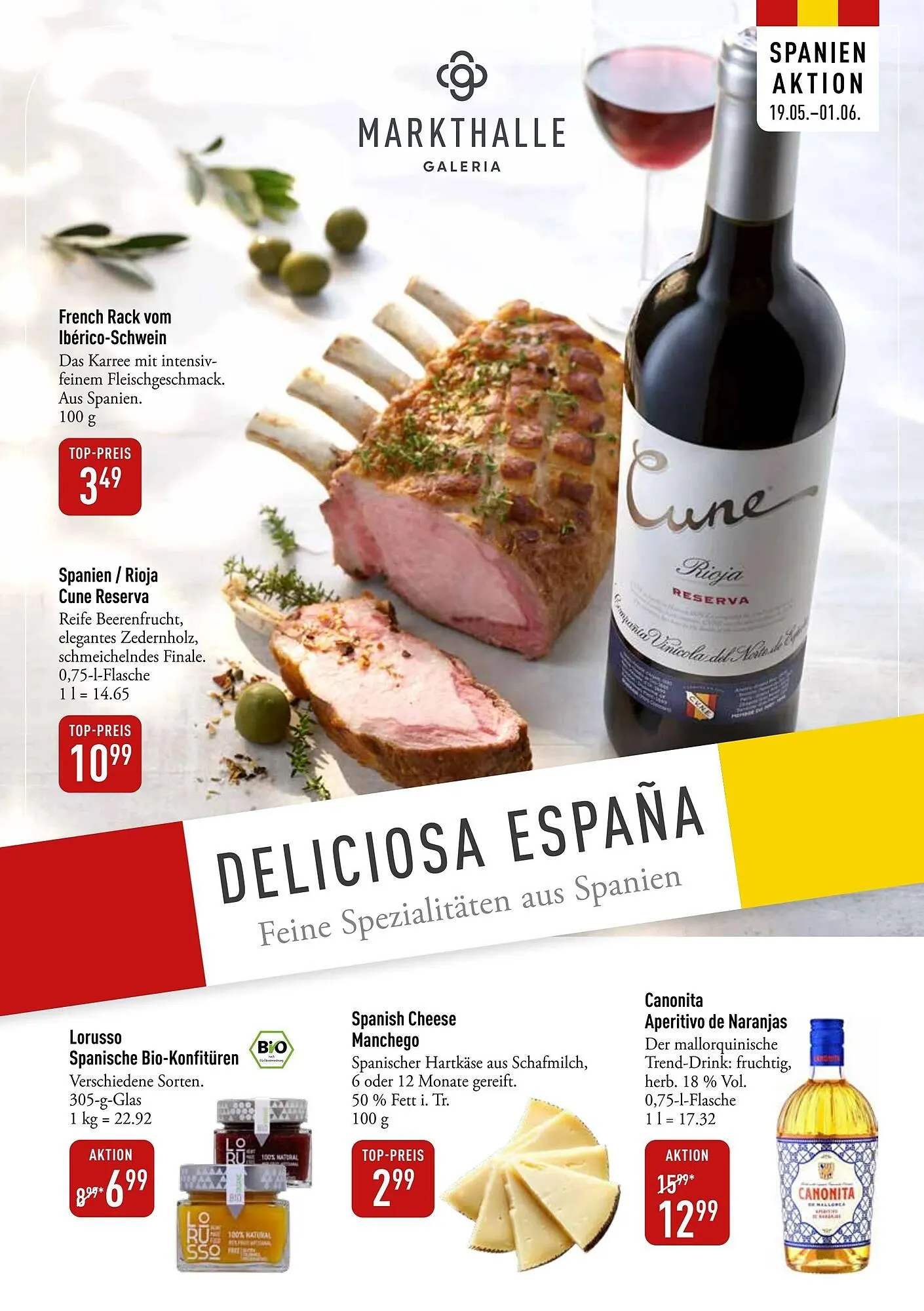 Galeria Markthalle Prospekt von 19. Mai bis 2. Juni 2025 - Prospekt seite 1