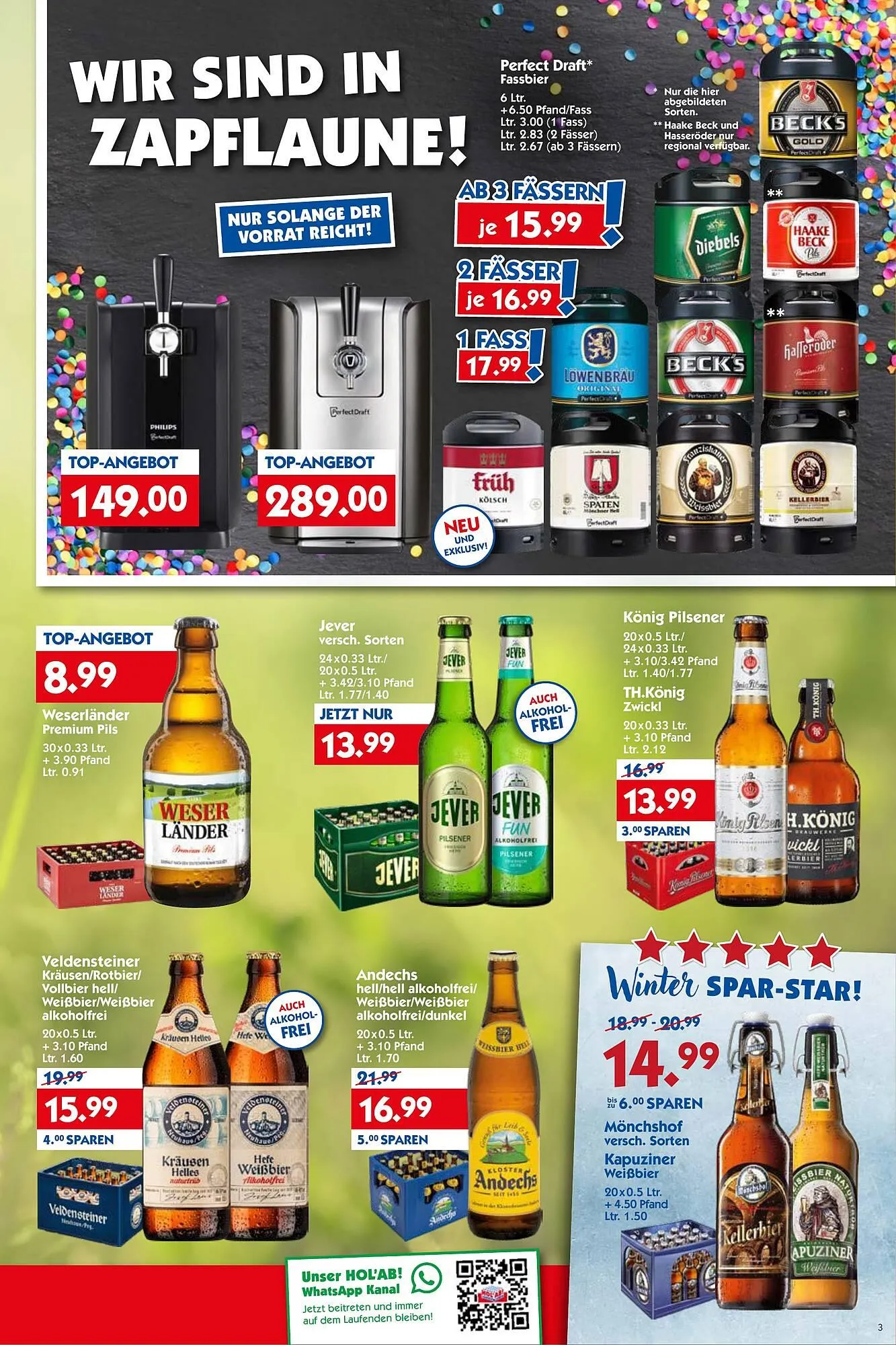 Hol'ab Getränkemarkt Prospekt von 9. Februar bis 14. Februar 2026 - Prospekt seite 3