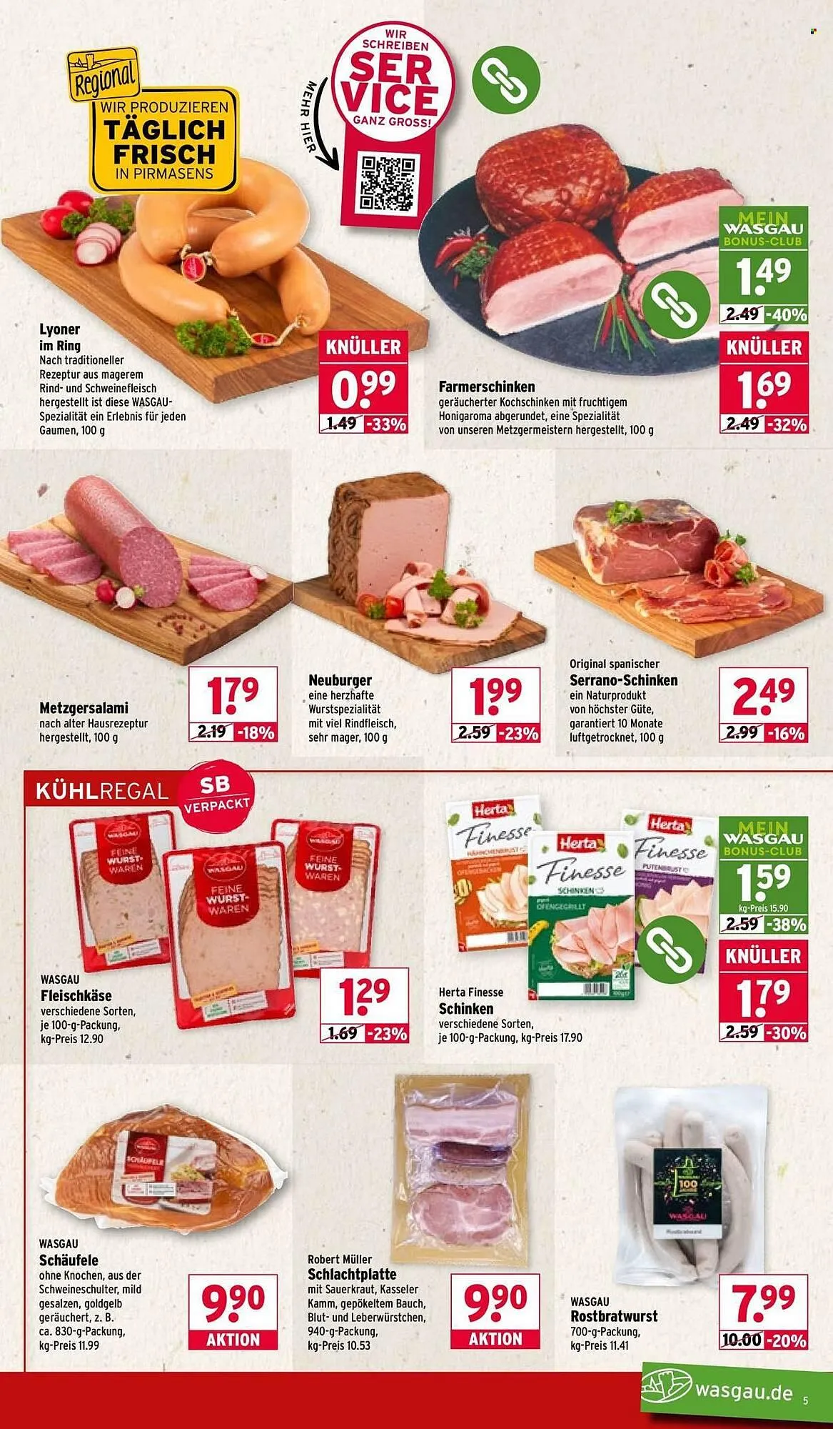 Wasgau Prospekt von 19. Januar bis 24. Januar 2026 - Prospekt seite 5