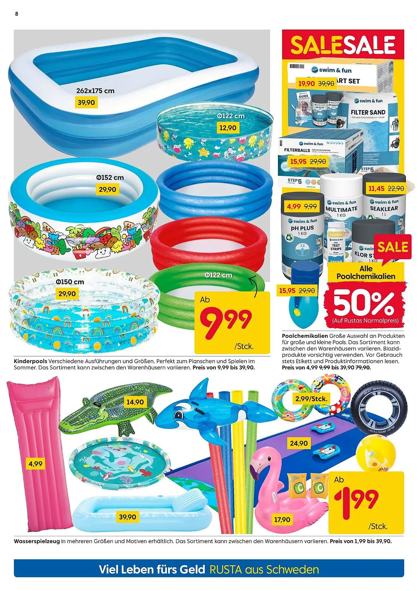 Rusta Prospekt von 31. Mai bis 6. Juni 2025 - Prospekt seite 8