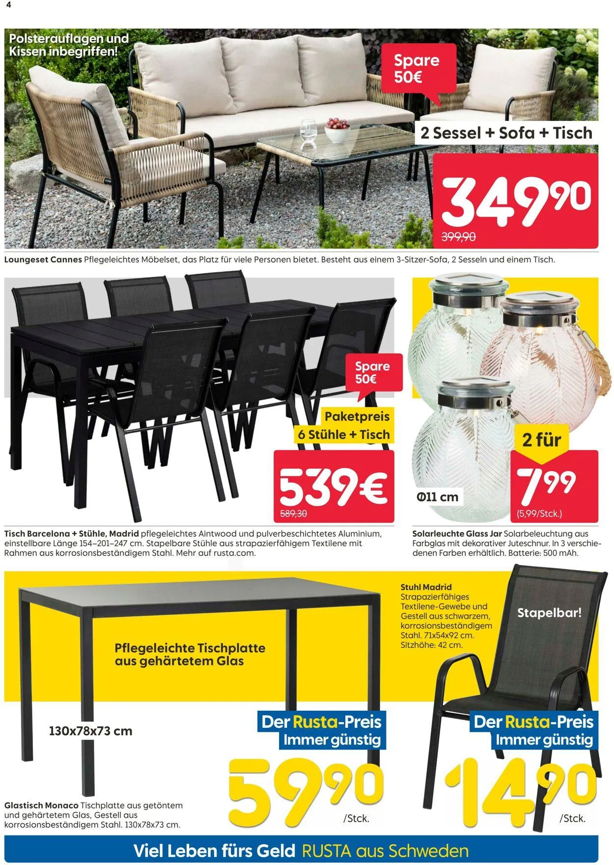 Rusta von 2. Juni bis 16. Juni 2025 - Prospekt seite 4