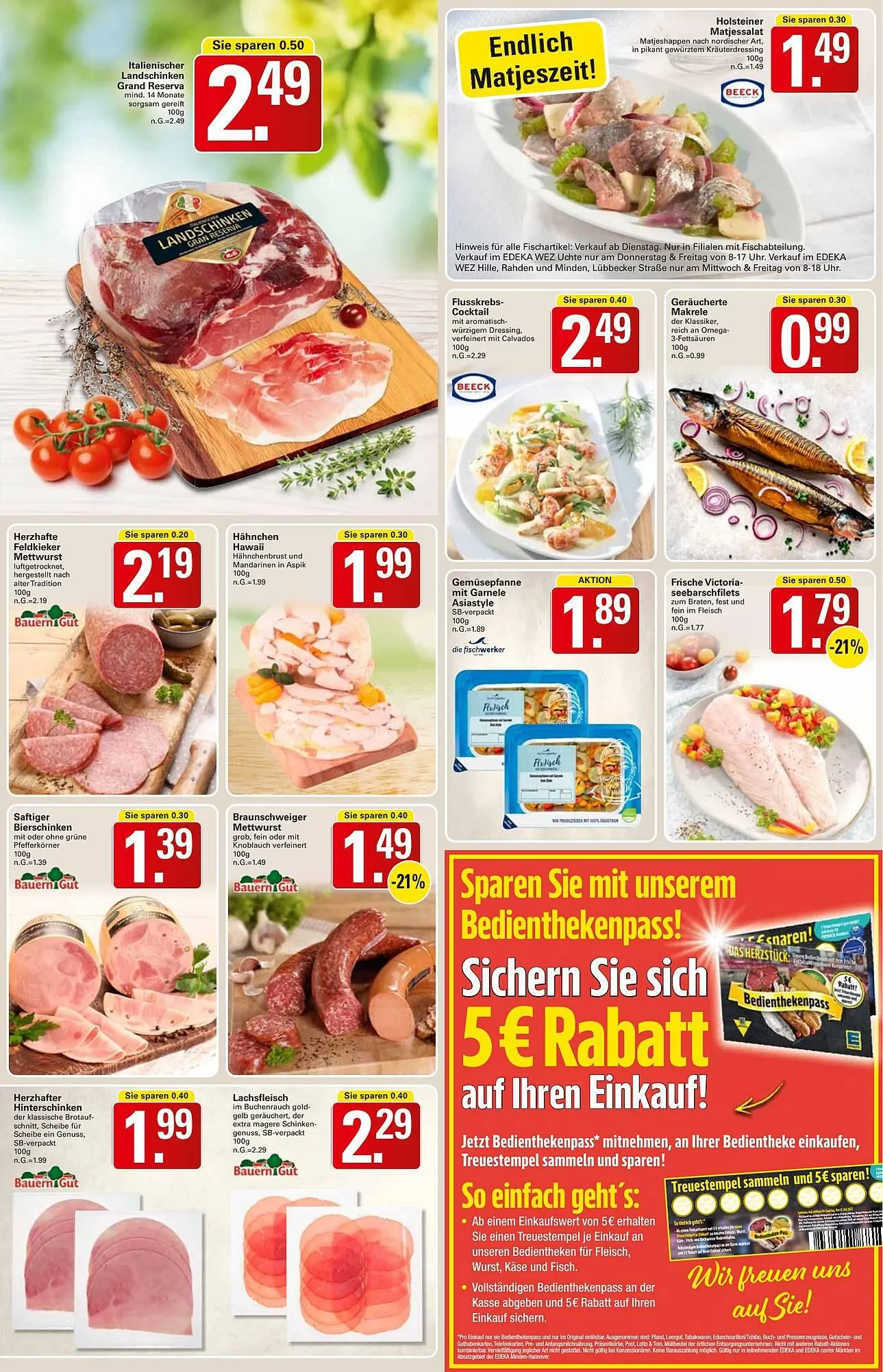 WEZ Prospekt von 16. Juni bis 21. Juni 2025 - Prospekt seite 7