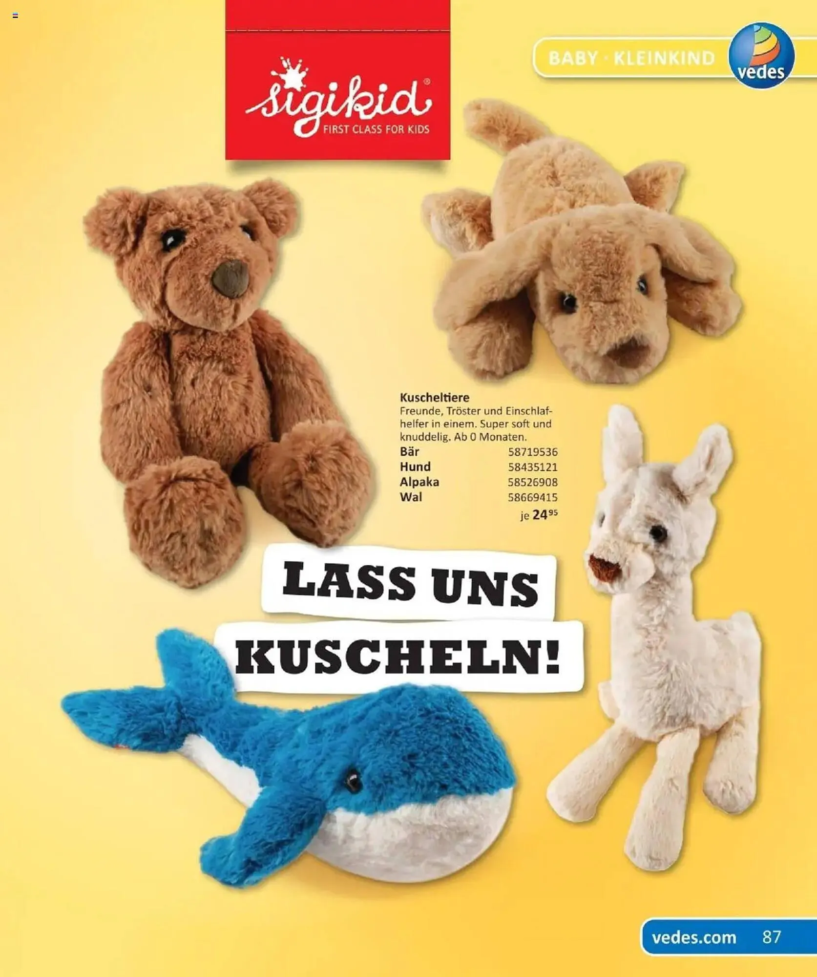 Vedes Prospekt von 29. September bis 6. Januar 2026 - Prospekt seite 87