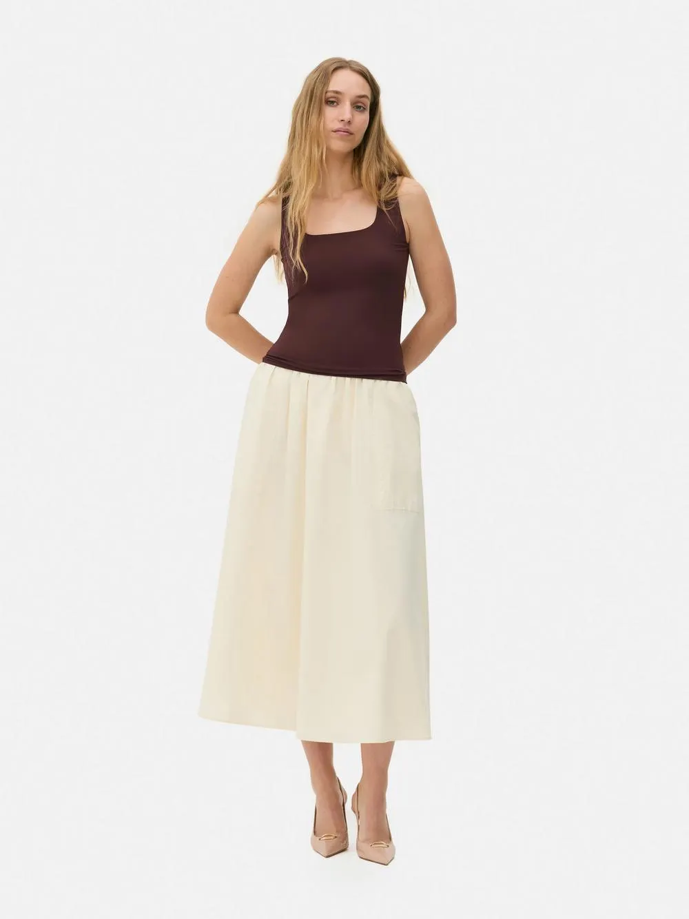 Tanktop mit Karree-Ausschnitt