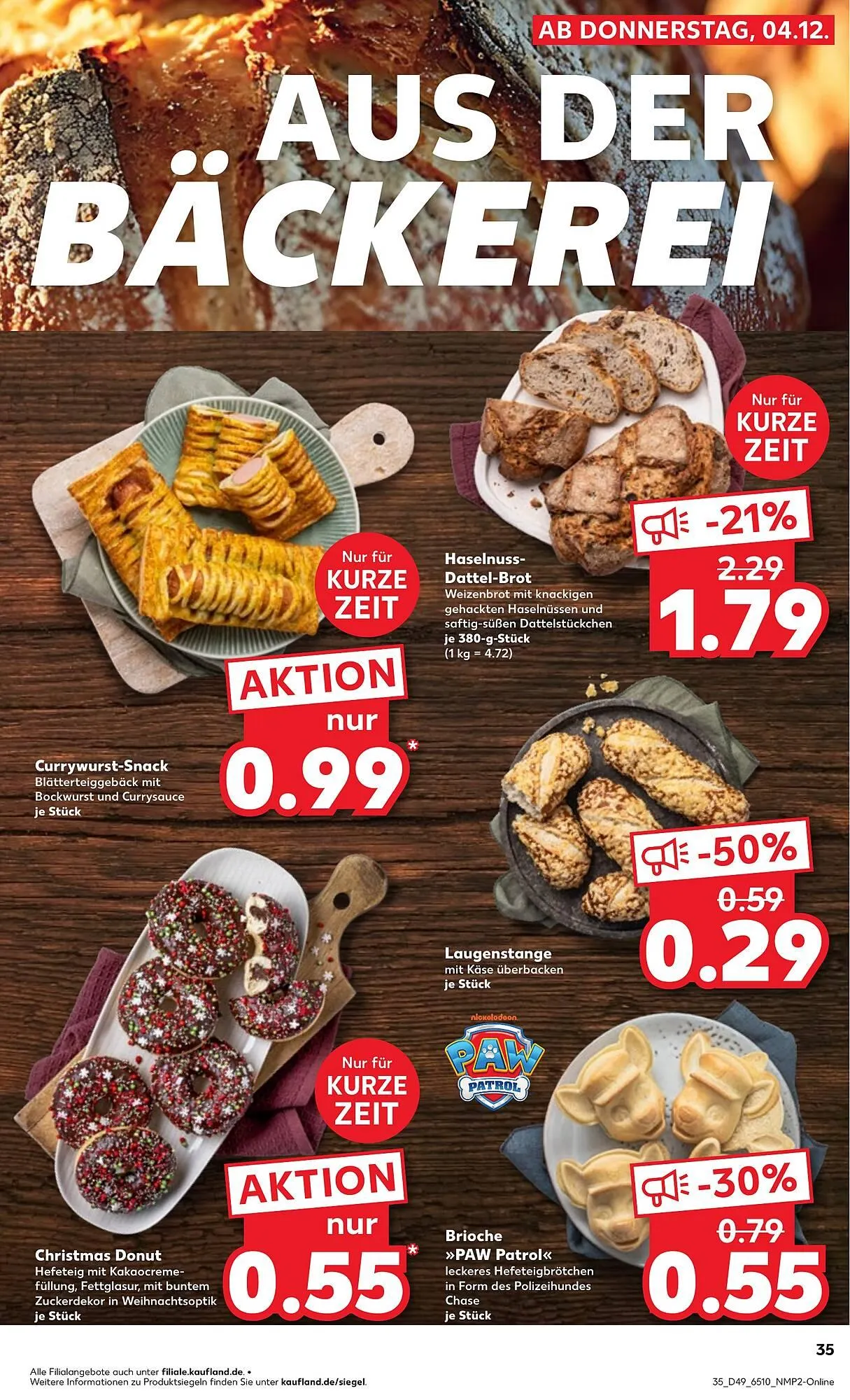 Kaufland Prospekt von 4. Dezember bis 10. Dezember 2025 - Prospekt seite 35