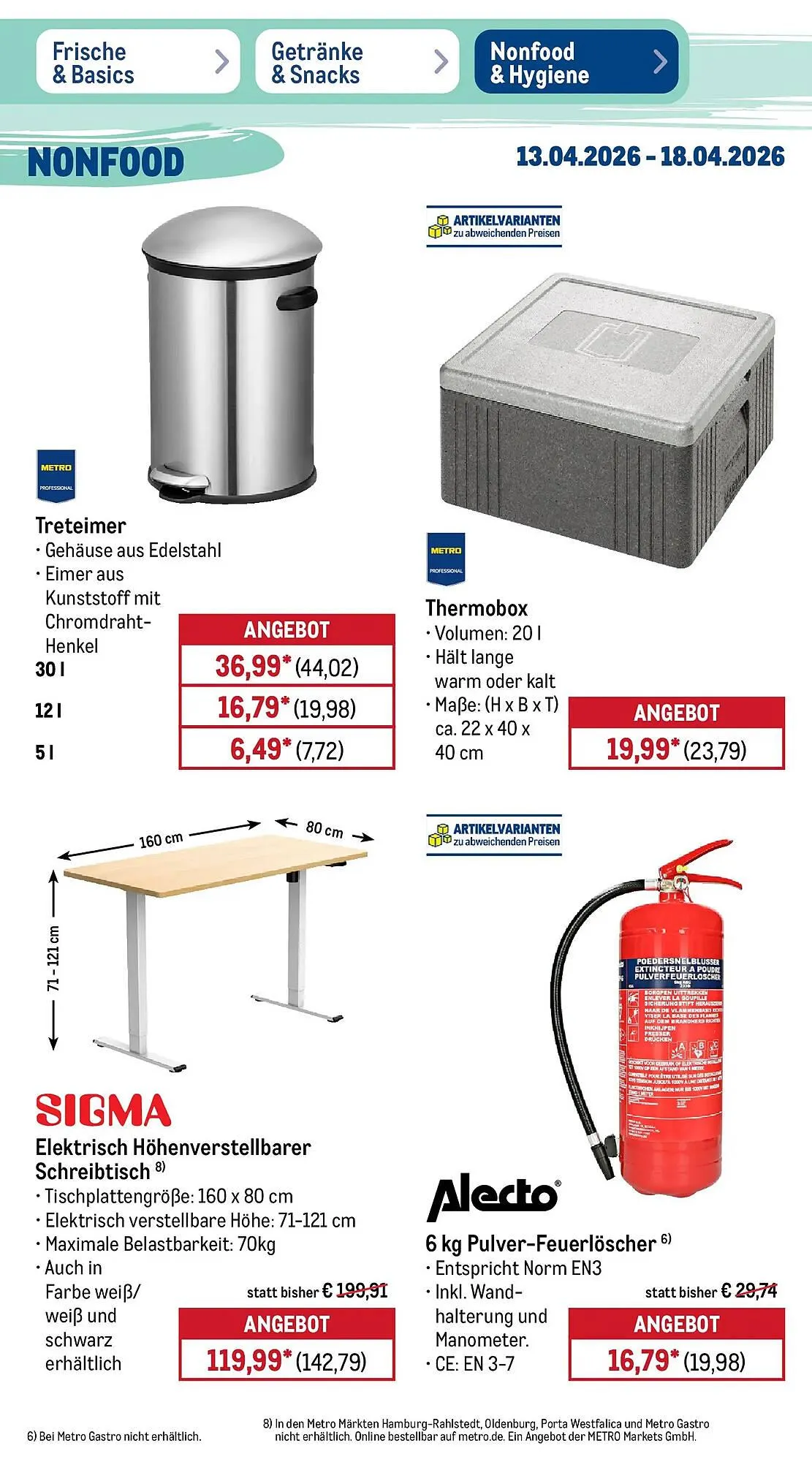 METRO Prospekt von 12. April bis 18. April 2026 - Prospekt seite 45