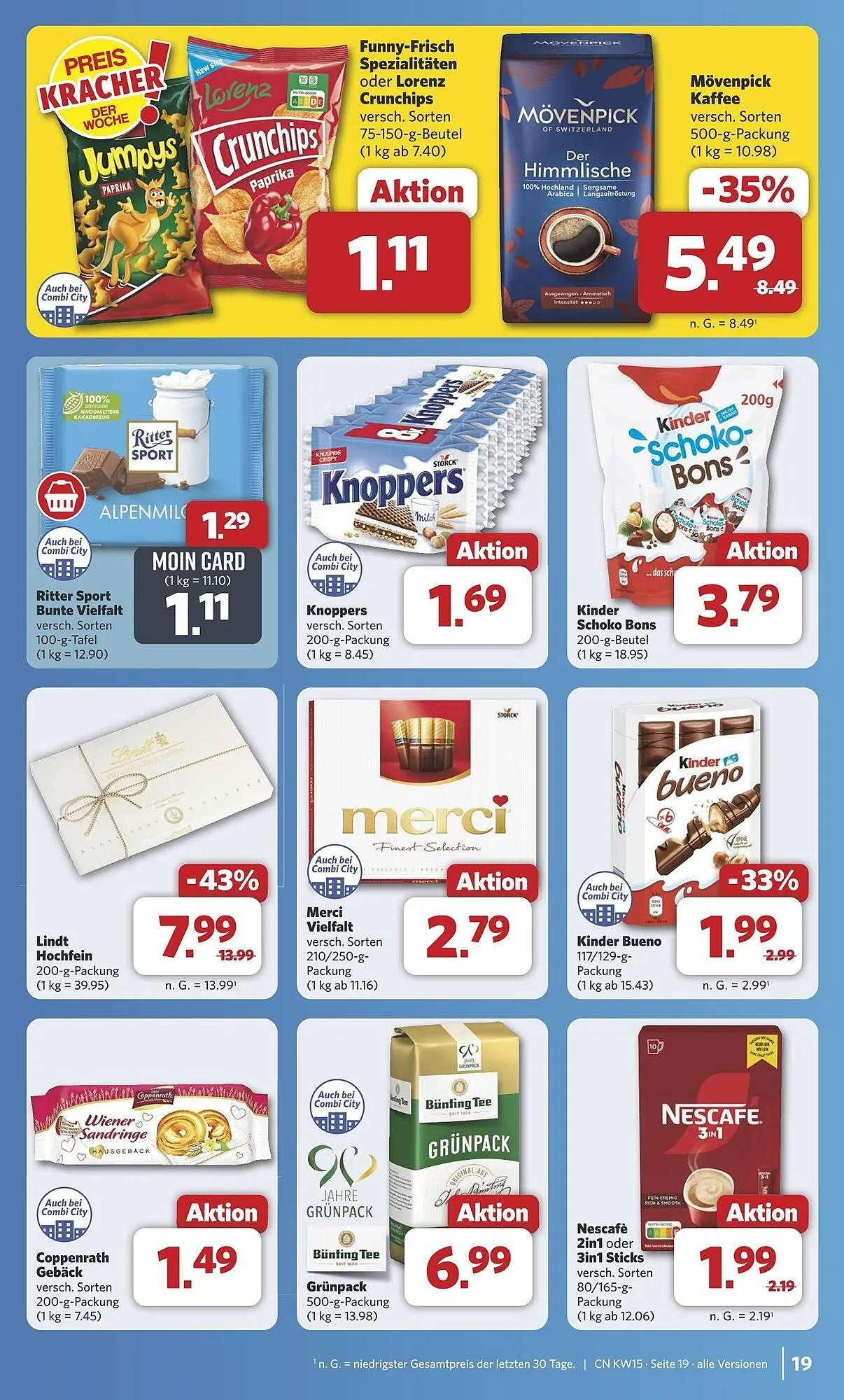 Combi Prospekt von 7. April bis 12. April 2025 - Prospekt seite 23