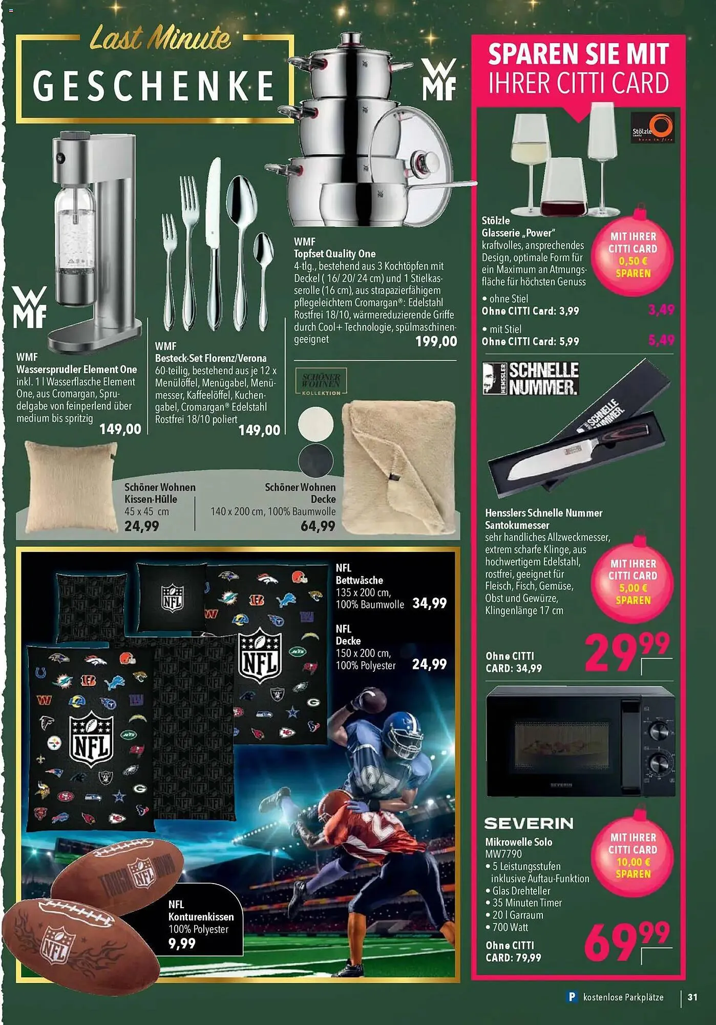 CITTI Markt Prospekt von 17. Dezember bis 24. Dezember 2025 - Prospekt seite 35