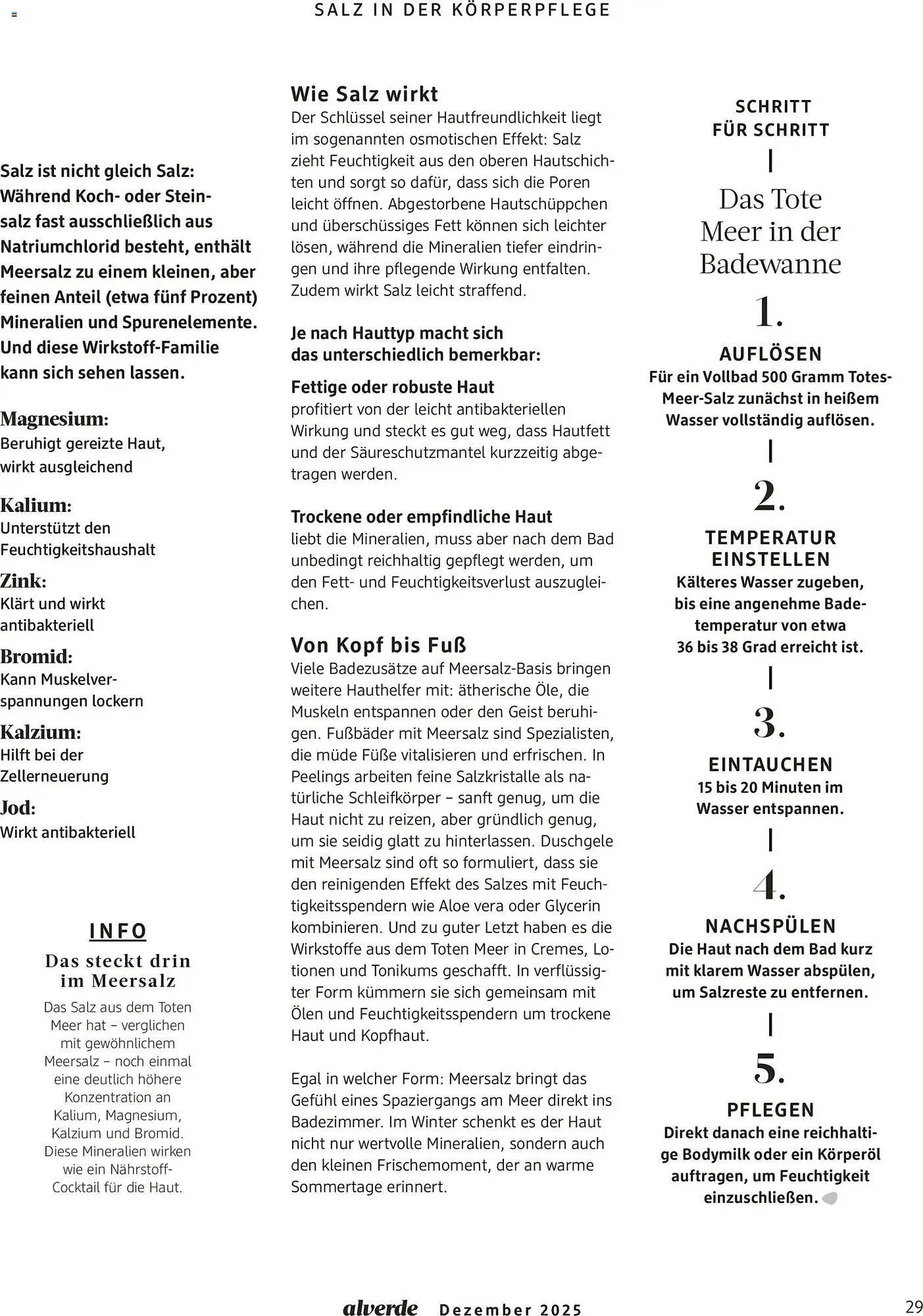 Dm drogerie Magazin von 1. Januar bis 31. Januar 2026 - Prospekt seite 29