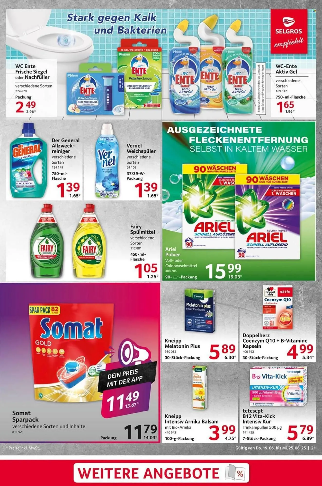 Selgros Prospekt von 19. Juni bis 25. Juni 2025 - Prospekt seite 21