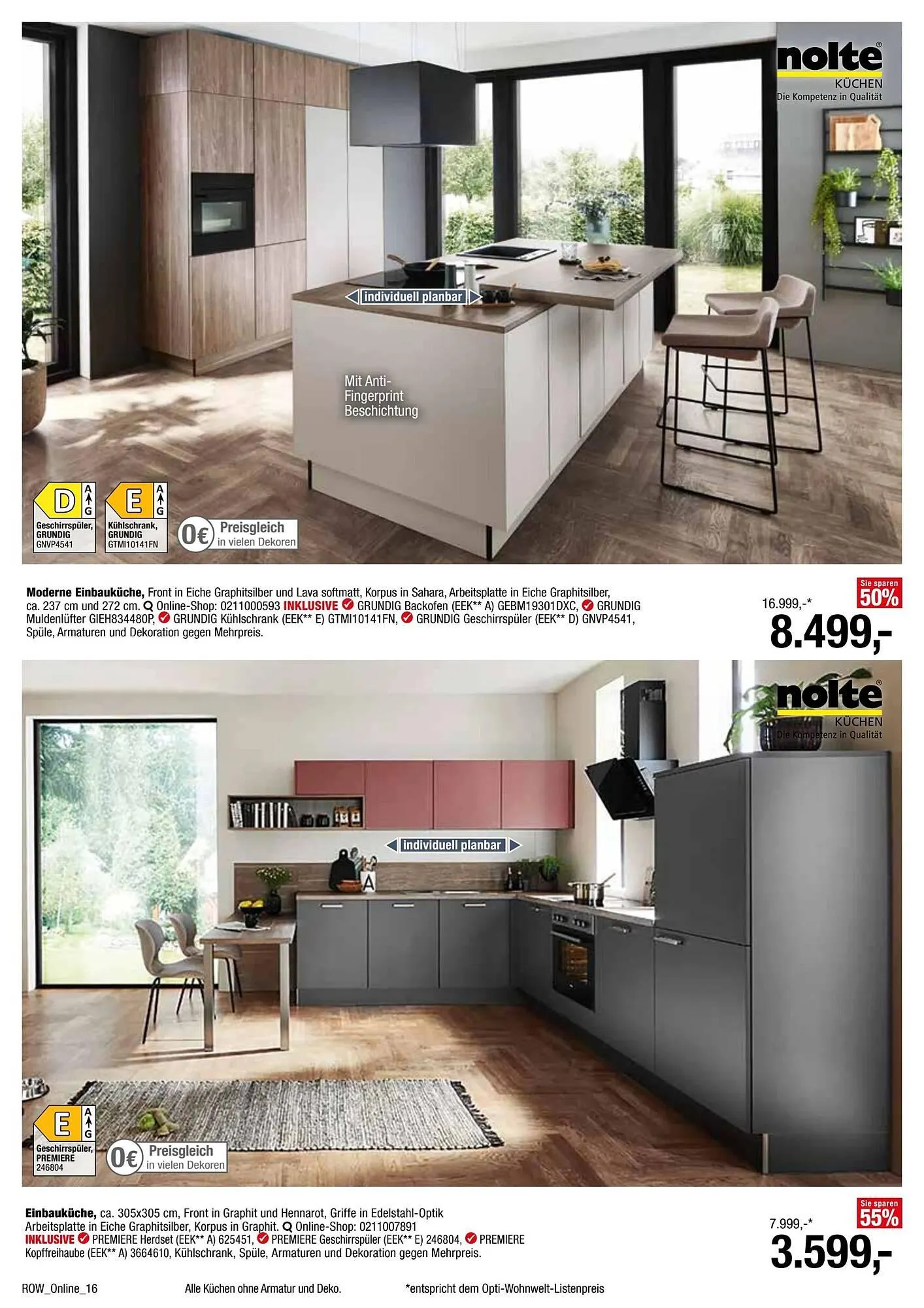 Opti Wohnwelt Prospekt von 23. März bis 27. März 2025 - Prospekt seite 16