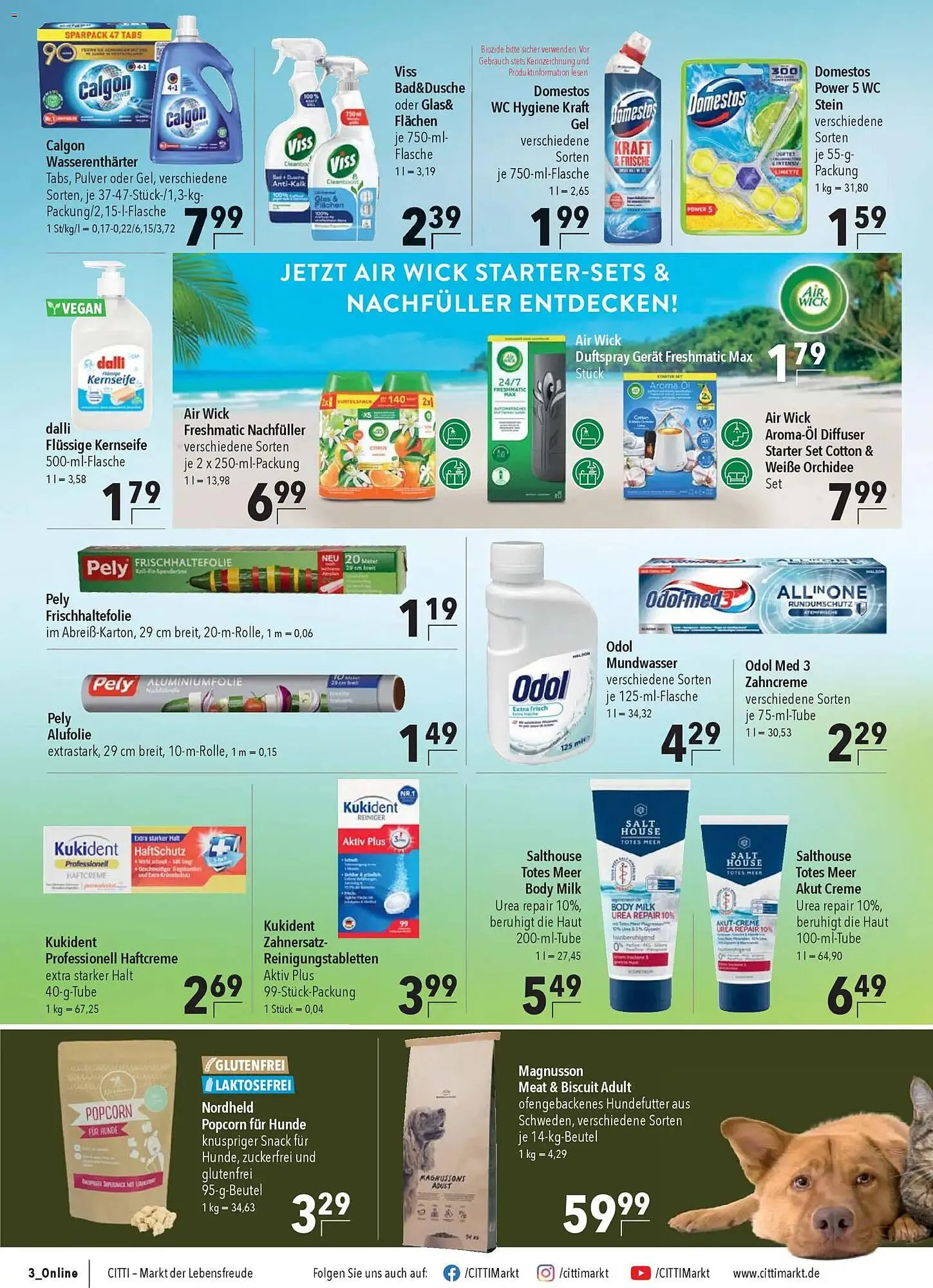 CITTI Markt Prospekt von 11. März bis 17. März 2026 - Prospekt seite 16