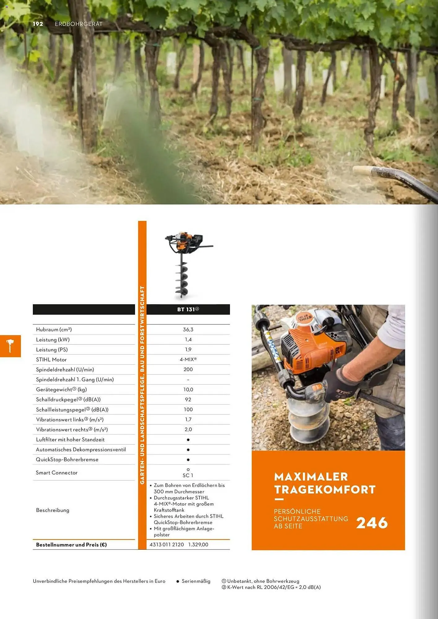STIHL Prospekt von 1. Januar bis 31. Dezember 2026 - Prospekt seite 192