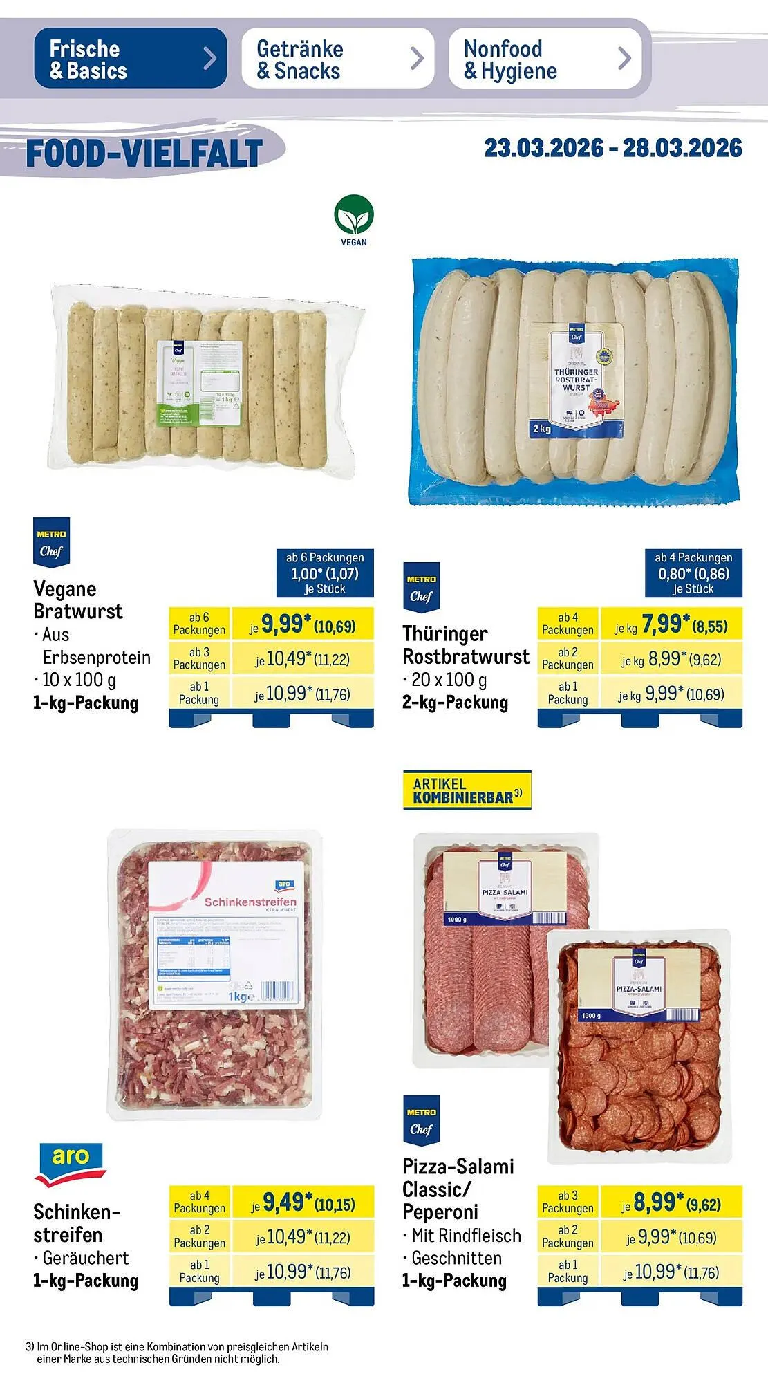 METRO Prospekt von 22. März bis 28. März 2026 - Prospekt seite 13