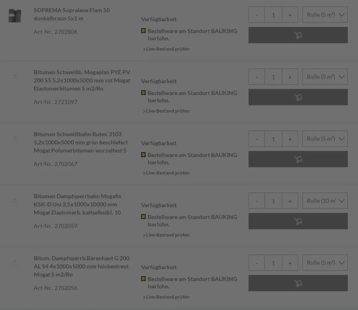 Bauking von 30. Juni bis 9. Juli 2025 - Prospekt seite 7