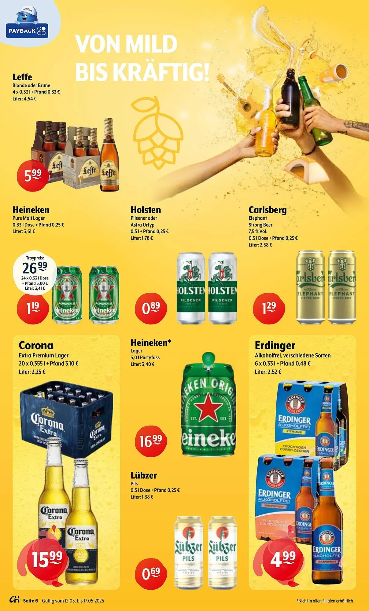 Getränke Hoffmann Prospekt von 12. Mai bis 17. Mai 2025 - Prospekt seite 6
