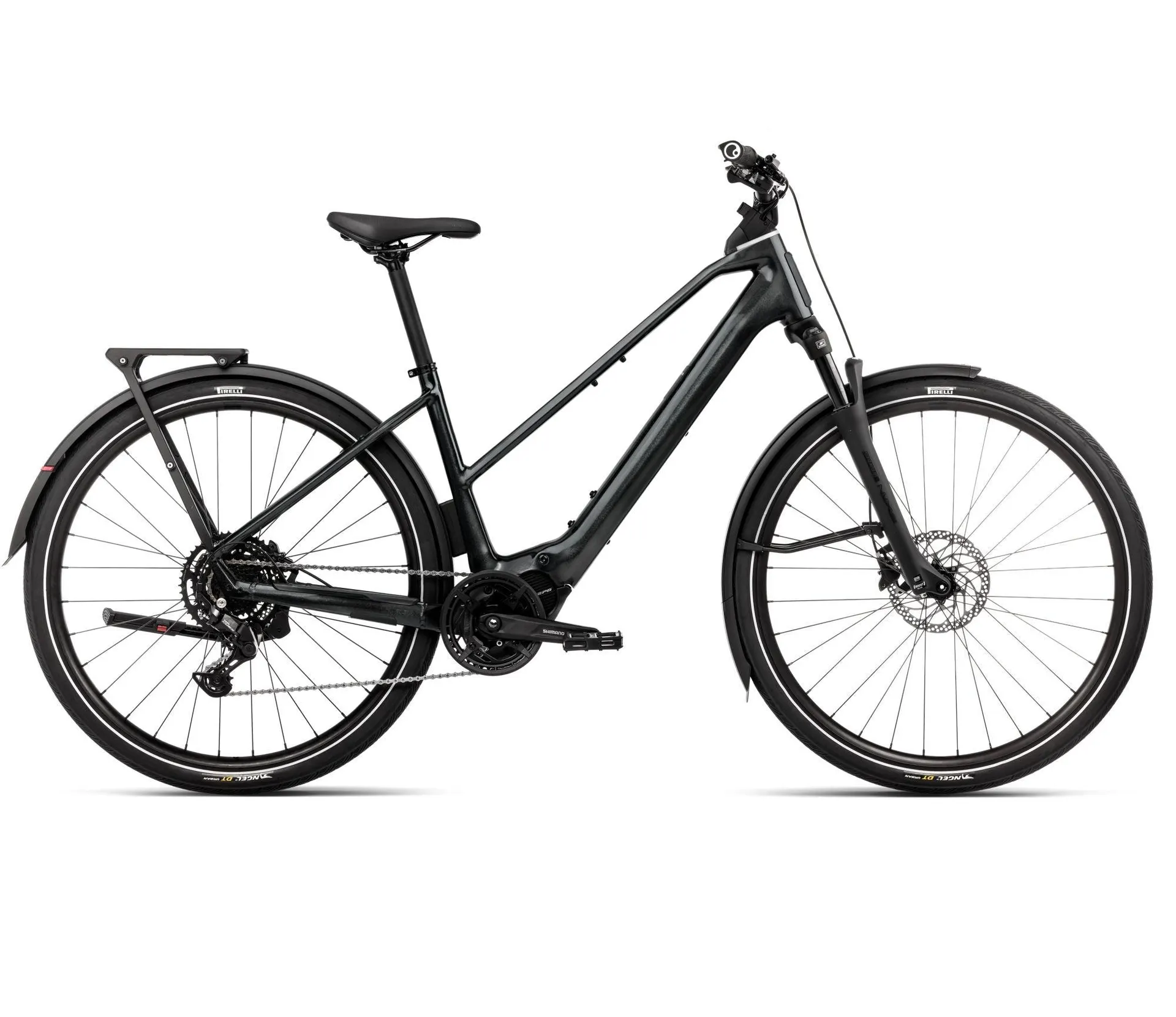 Orbea KEMEN TOUR 30 MID Gloss (2025) | Trekking E-Bike | Diamond Black
