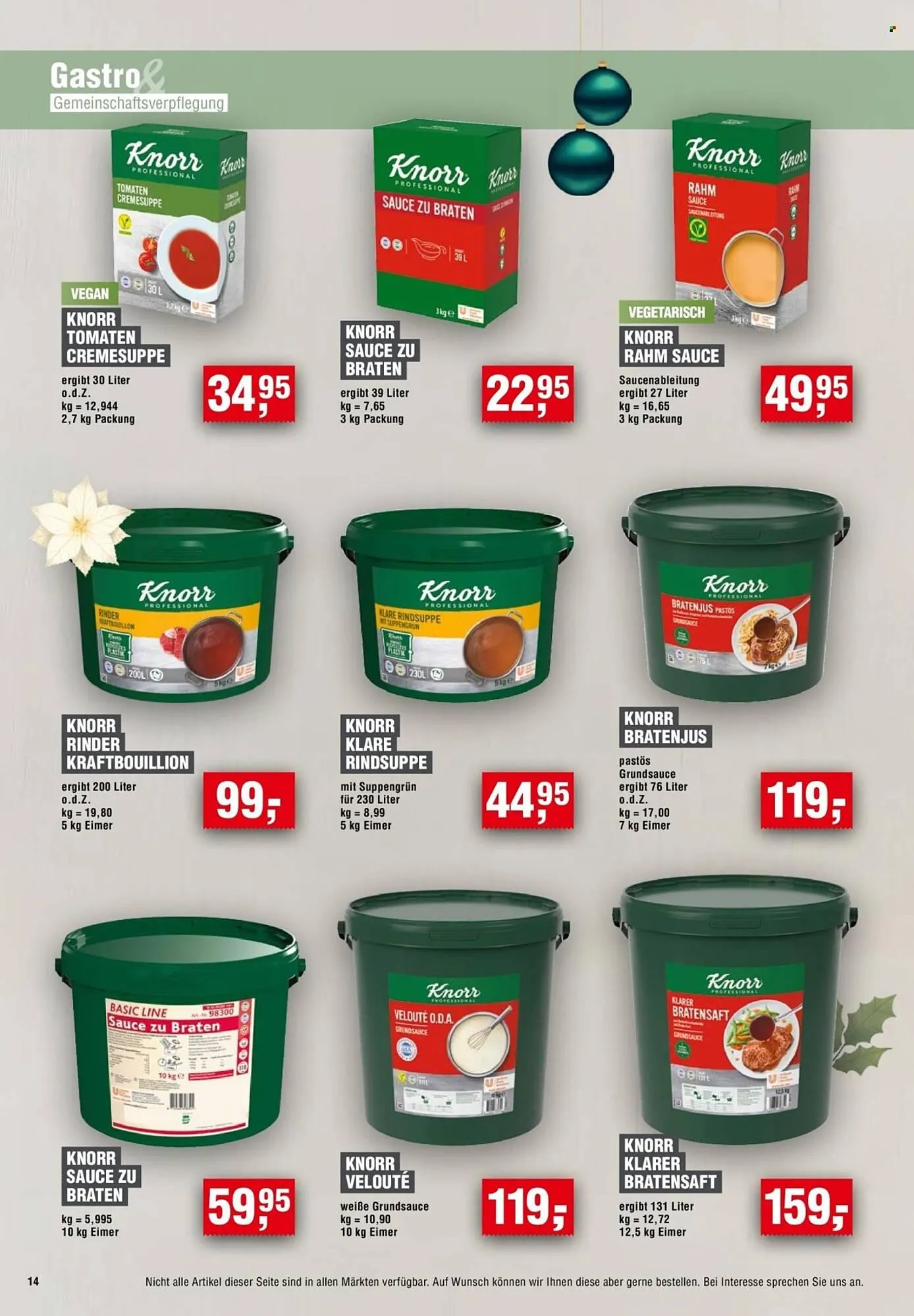 Handelshof Prospekt von 1. Dezember bis 31. Dezember 2025 - Prospekt seite 14