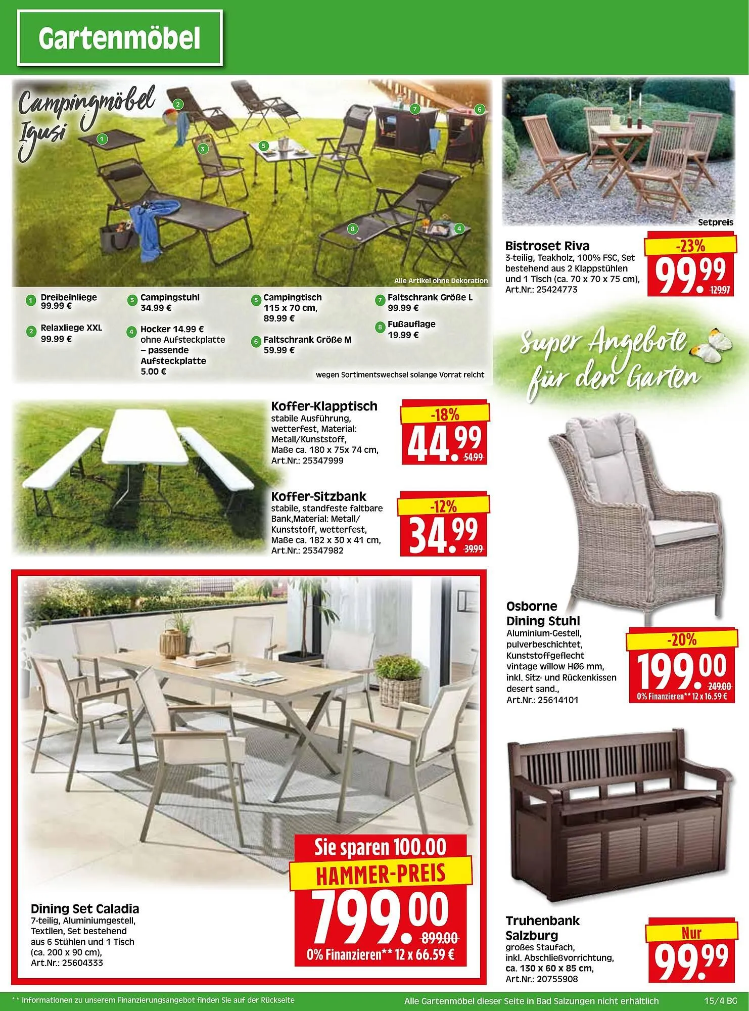 Herkules Baumarkt Prospekt von 7. April bis 12. April 2025 - Prospekt seite 4