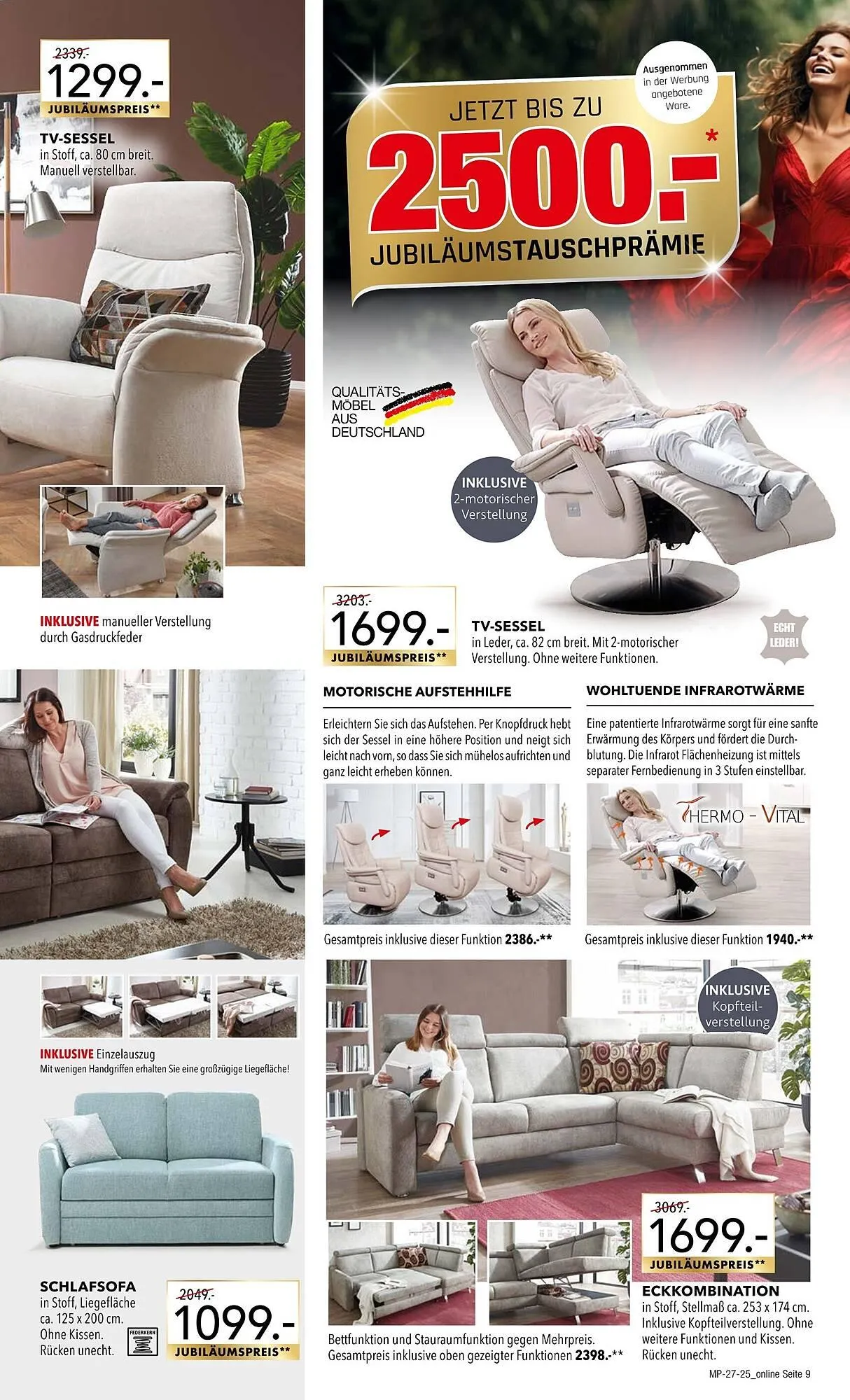 Multipolster Prospekt von 10. Juli bis 2. August 2025 - Prospekt seite 9