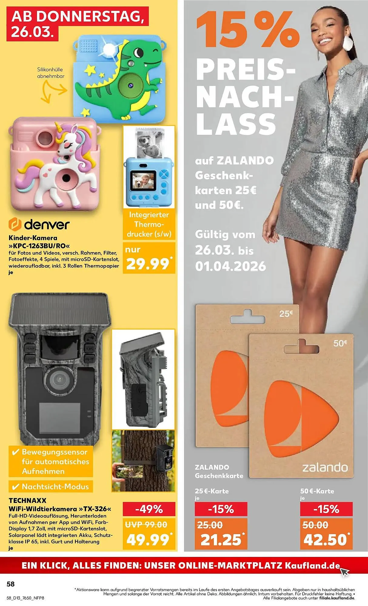 Kaufland Prospekt von 23. März bis 25. März 2026 - Prospekt seite 70