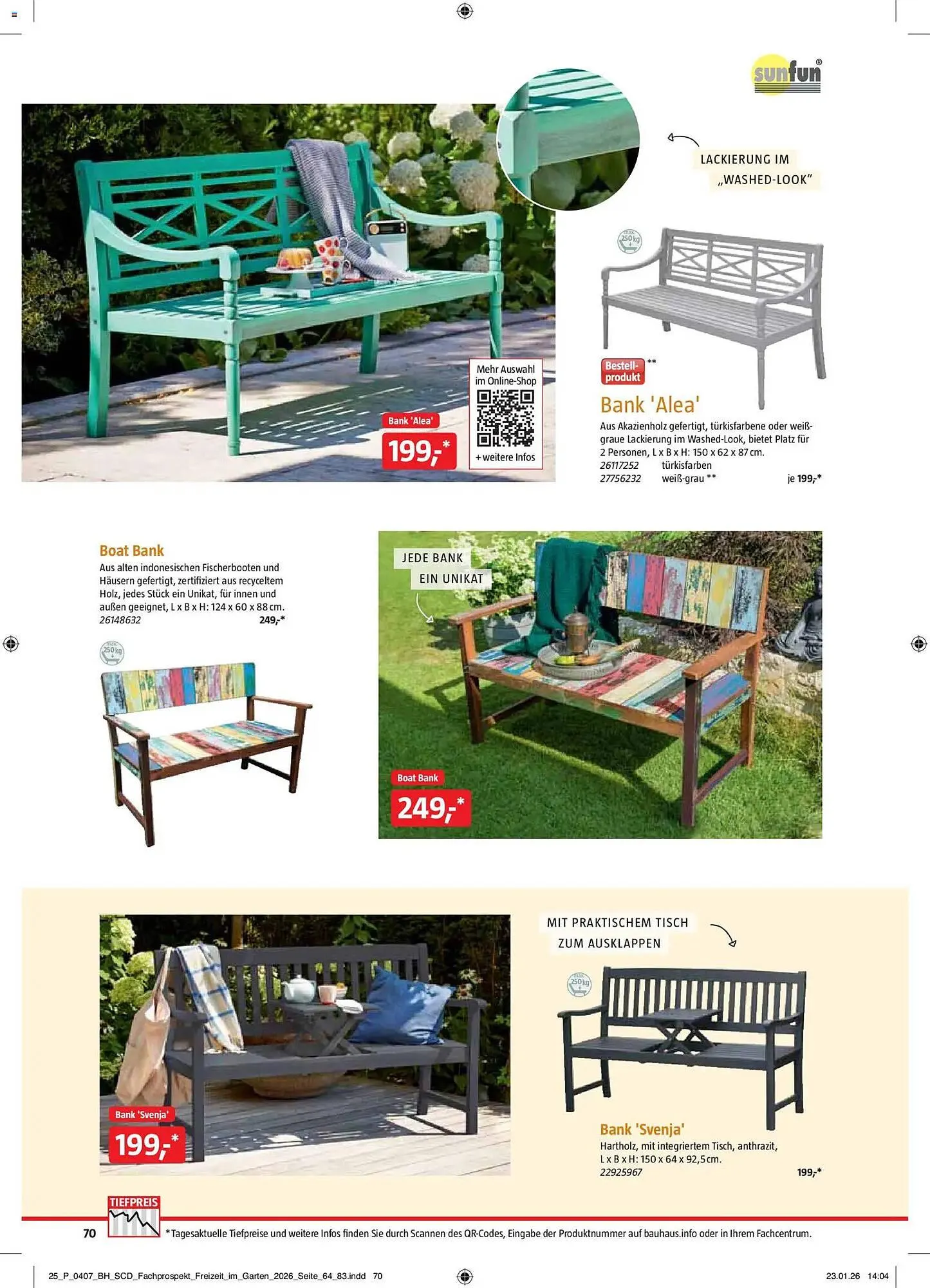 Bauhaus Prospekt von 2. März bis 30. Juni 2026 - Prospekt seite 70