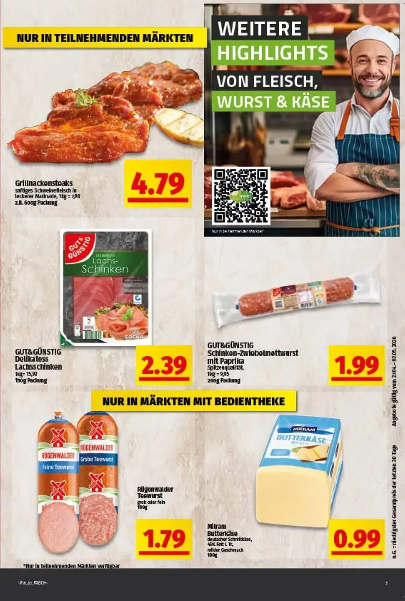 Ihr Frischmarkt Prospekt von 27. April bis 2. Mai 2026 - Prospekt seite 3