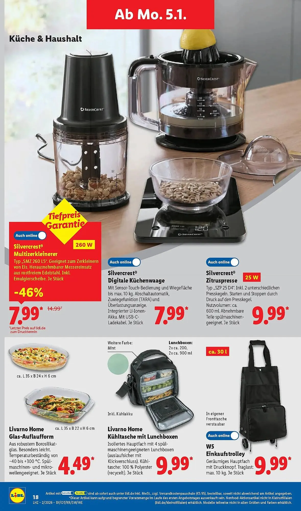 Lidl Prospekt von 4. Januar bis 10. Januar 2026 - Prospekt seite 26