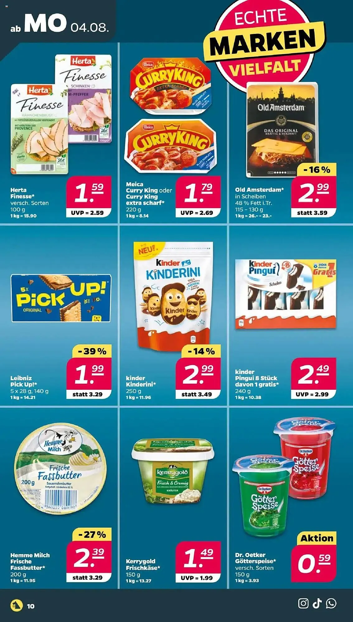 NETTO Prospekt von 4. August bis 9. August 2025 - Prospekt seite 10