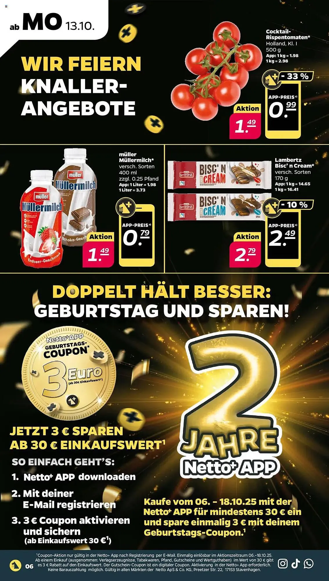 NETTO Prospekt von 13. Oktober bis 18. Oktober 2025 - Prospekt seite 6