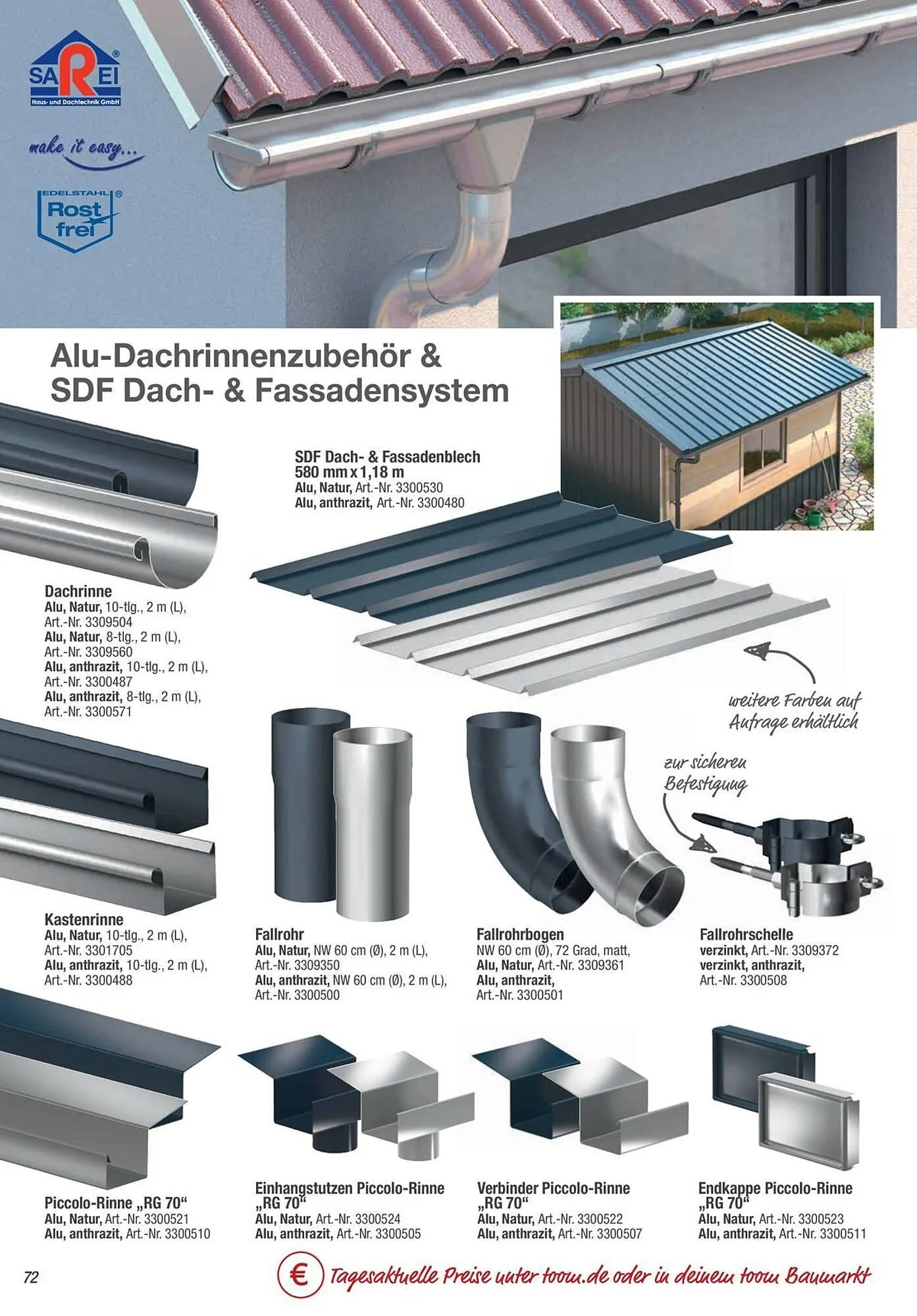 Toom Baumarkt Prospekt von 15. Oktober bis 31. Dezember 2025 - Prospekt seite 72