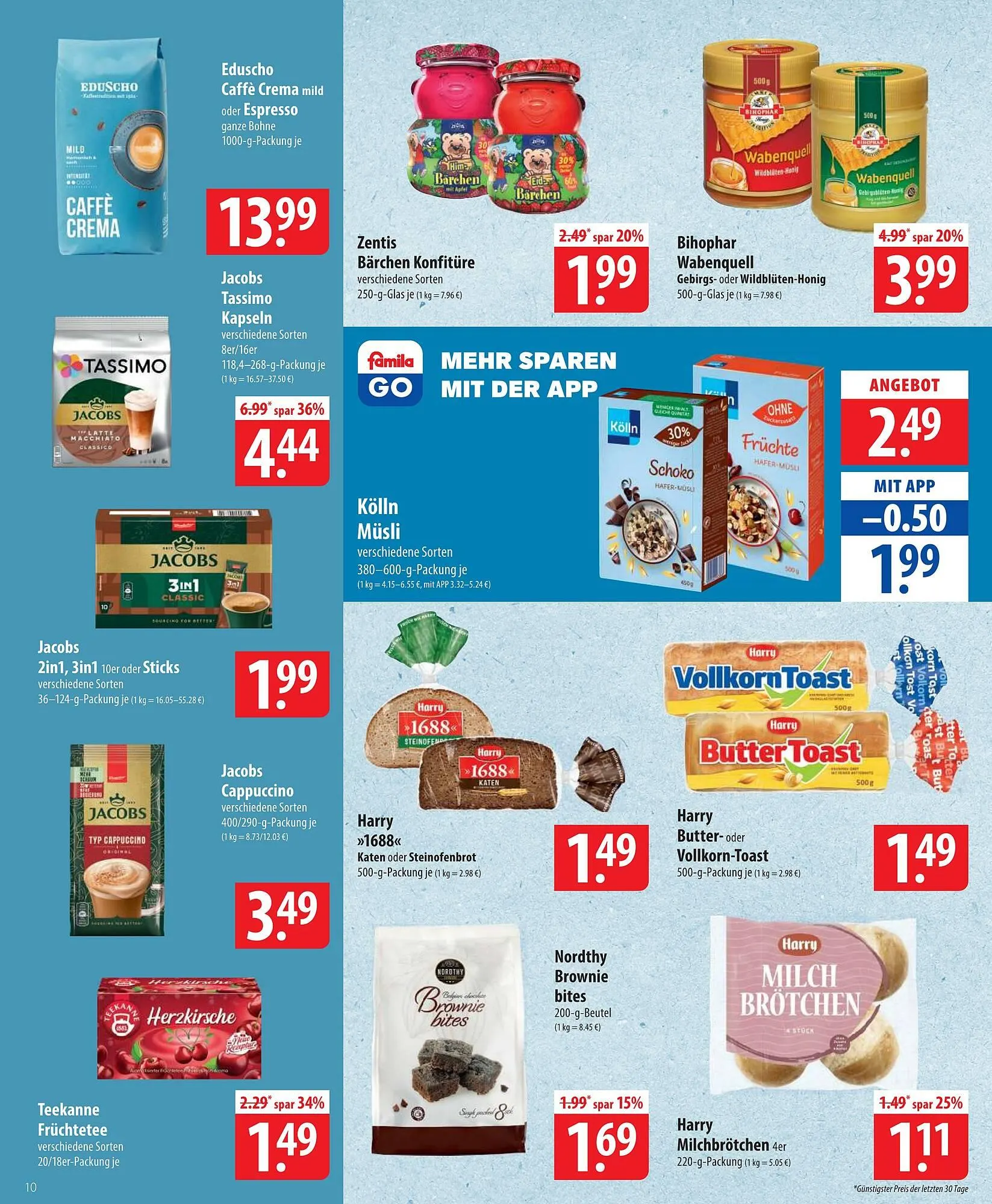 Famila Nord Ost Prospekt von 23. März bis 28. März 2026 - Prospekt seite 10