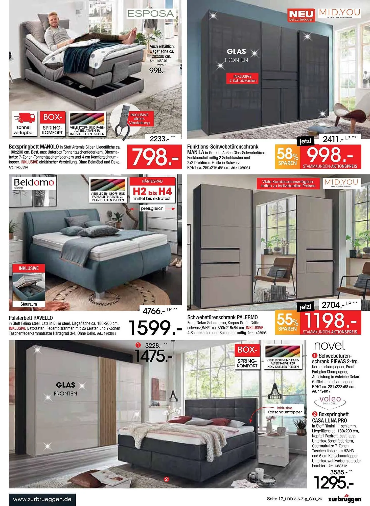 Zurbrüggen Prospekt von 14. März bis 28. März 2026 - Prospekt seite 31