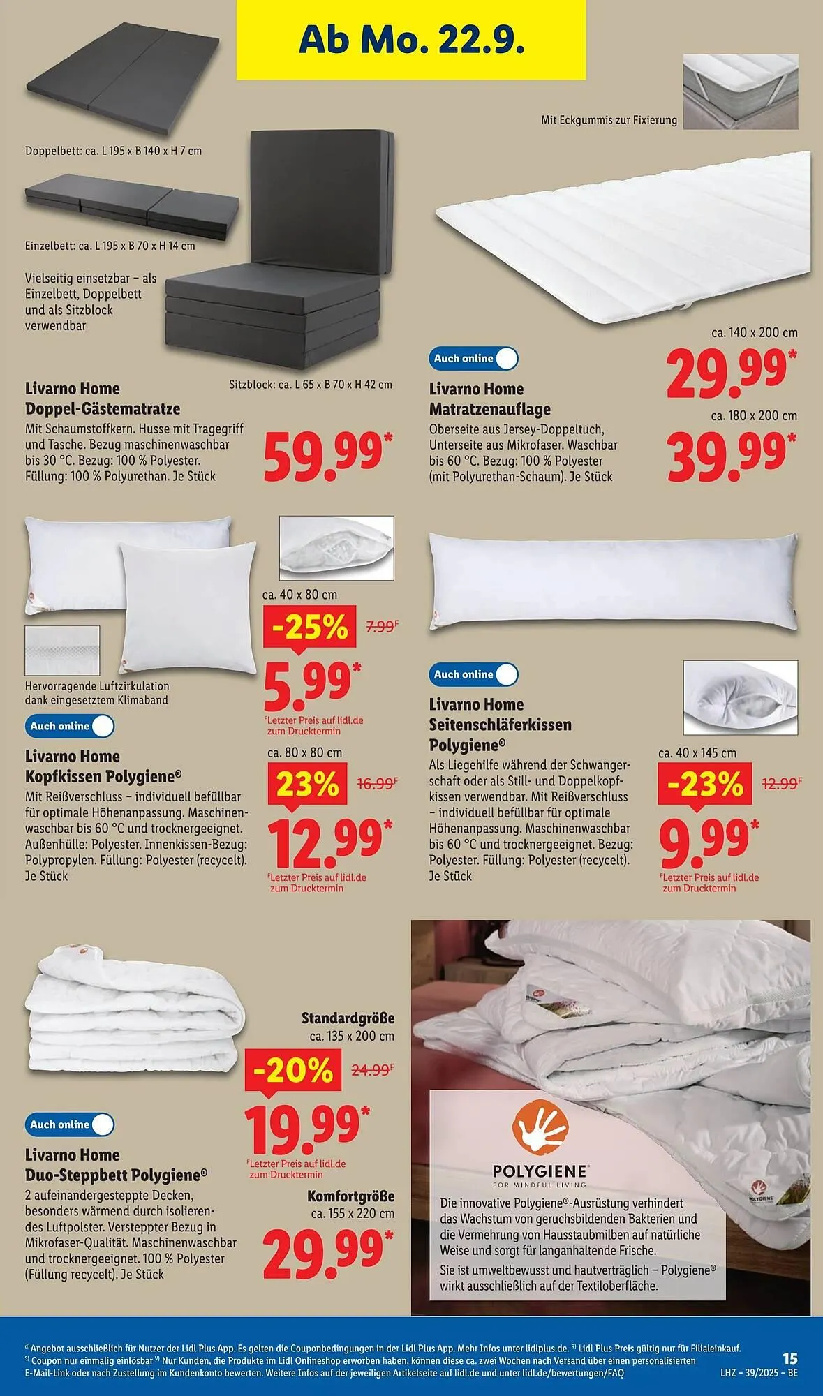 Lidl Prospekt von 22. September bis 28. September 2025 - Prospekt seite 23