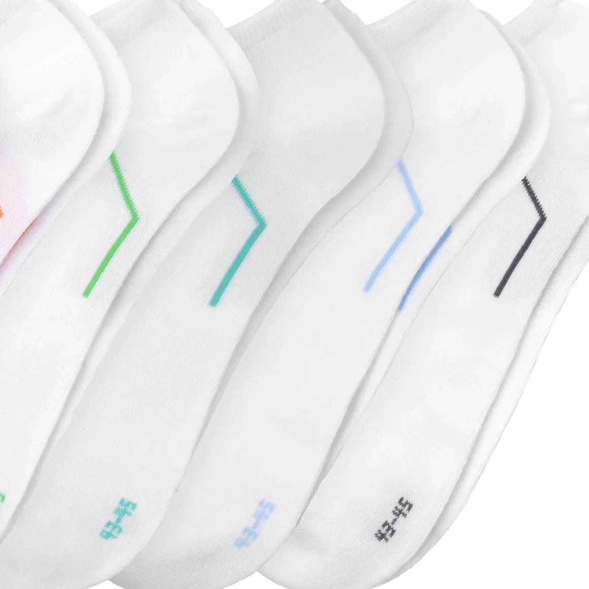 7 Paar Herren Sneaker-Socken in Unifarben