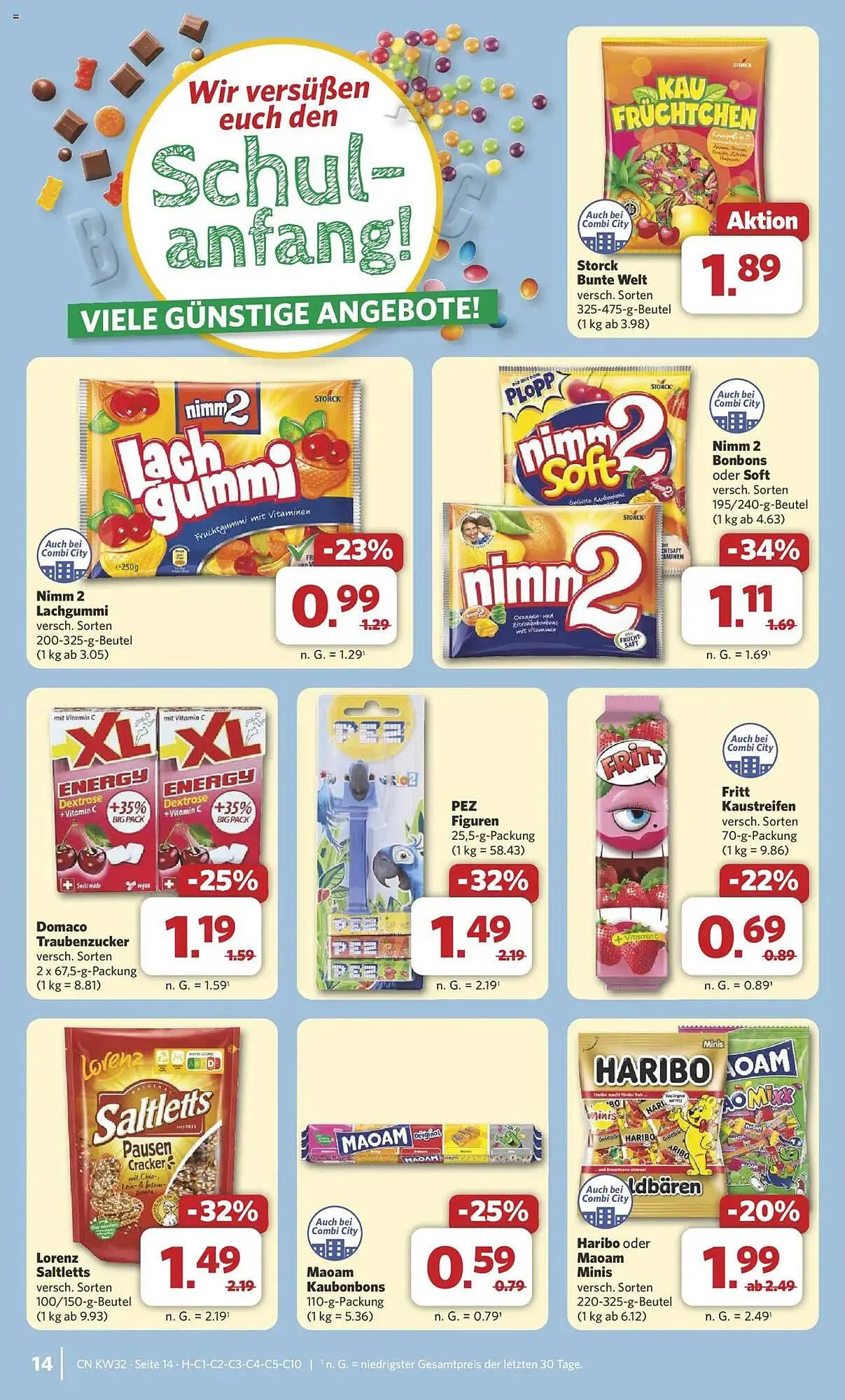 Combi Prospekt von 3. August bis 9. August 2025 - Prospekt seite 16