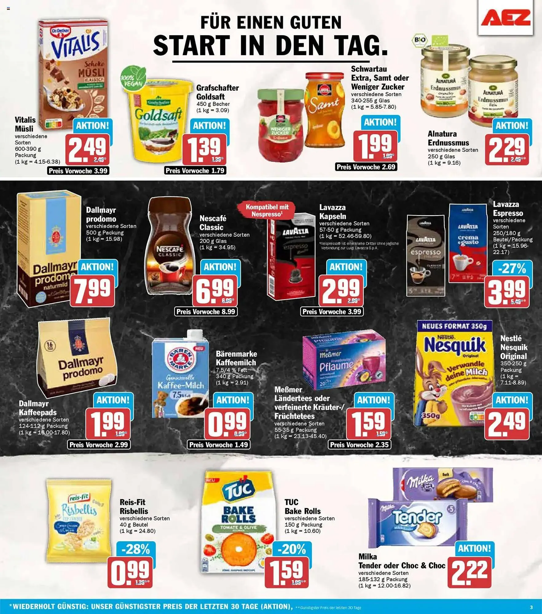AEZ Prospekt von 3. November bis 8. November 2025 - Prospekt seite 3
