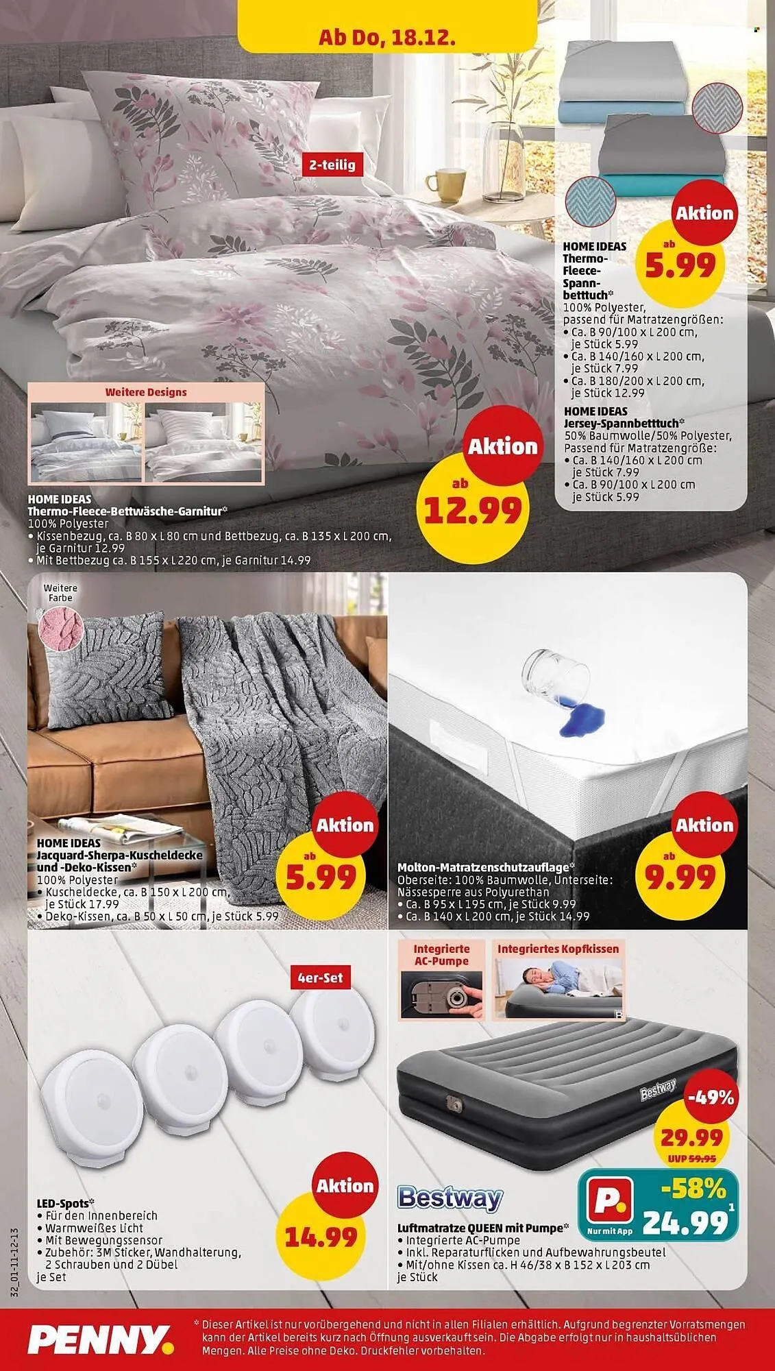 PENNY Prospekt von 15. Dezember bis 20. Dezember 2025 - Prospekt seite 36
