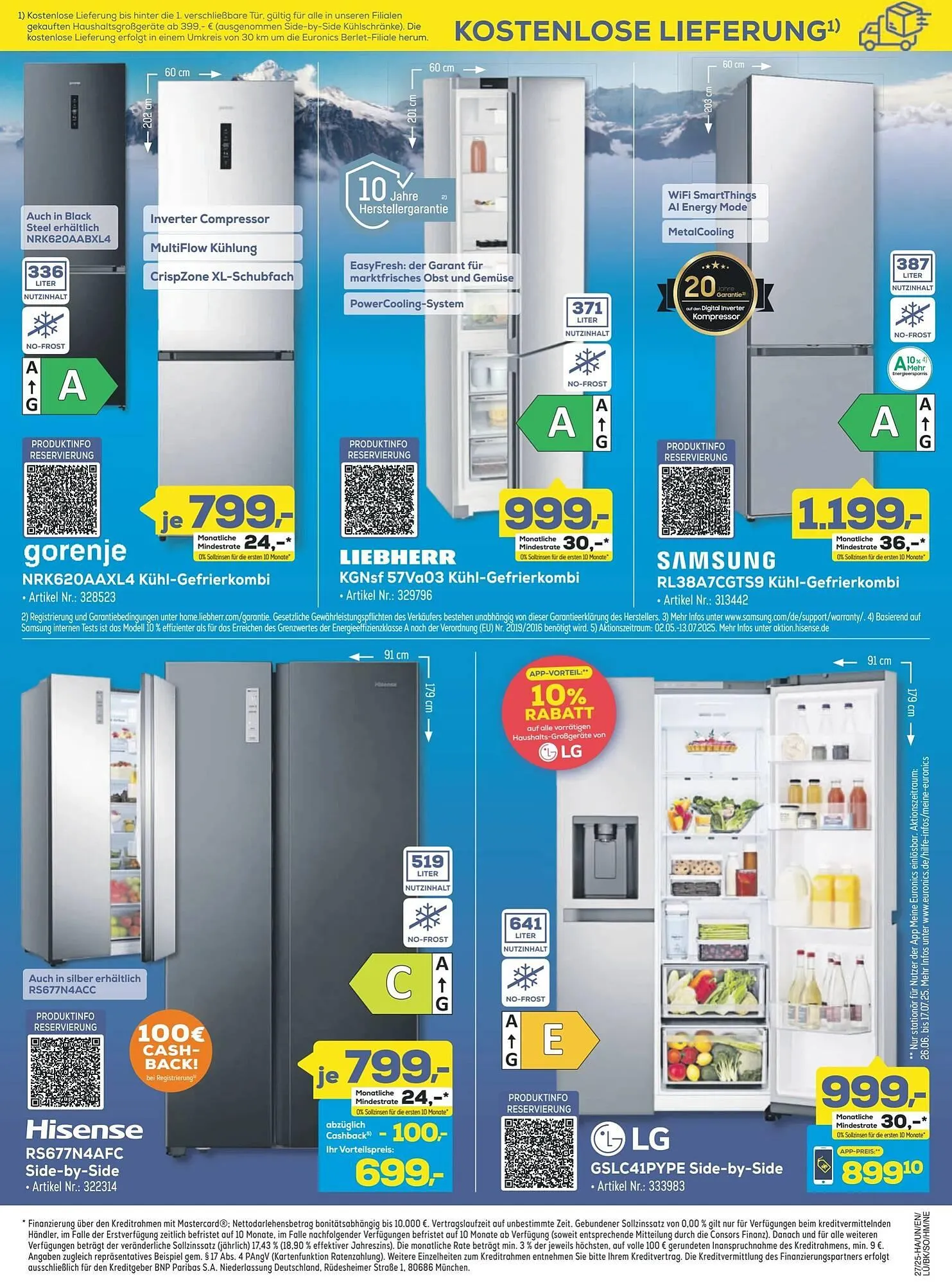 Euronics Berlet Prospekt von 28. Juni bis 12. Juli 2025 - Prospekt seite 11