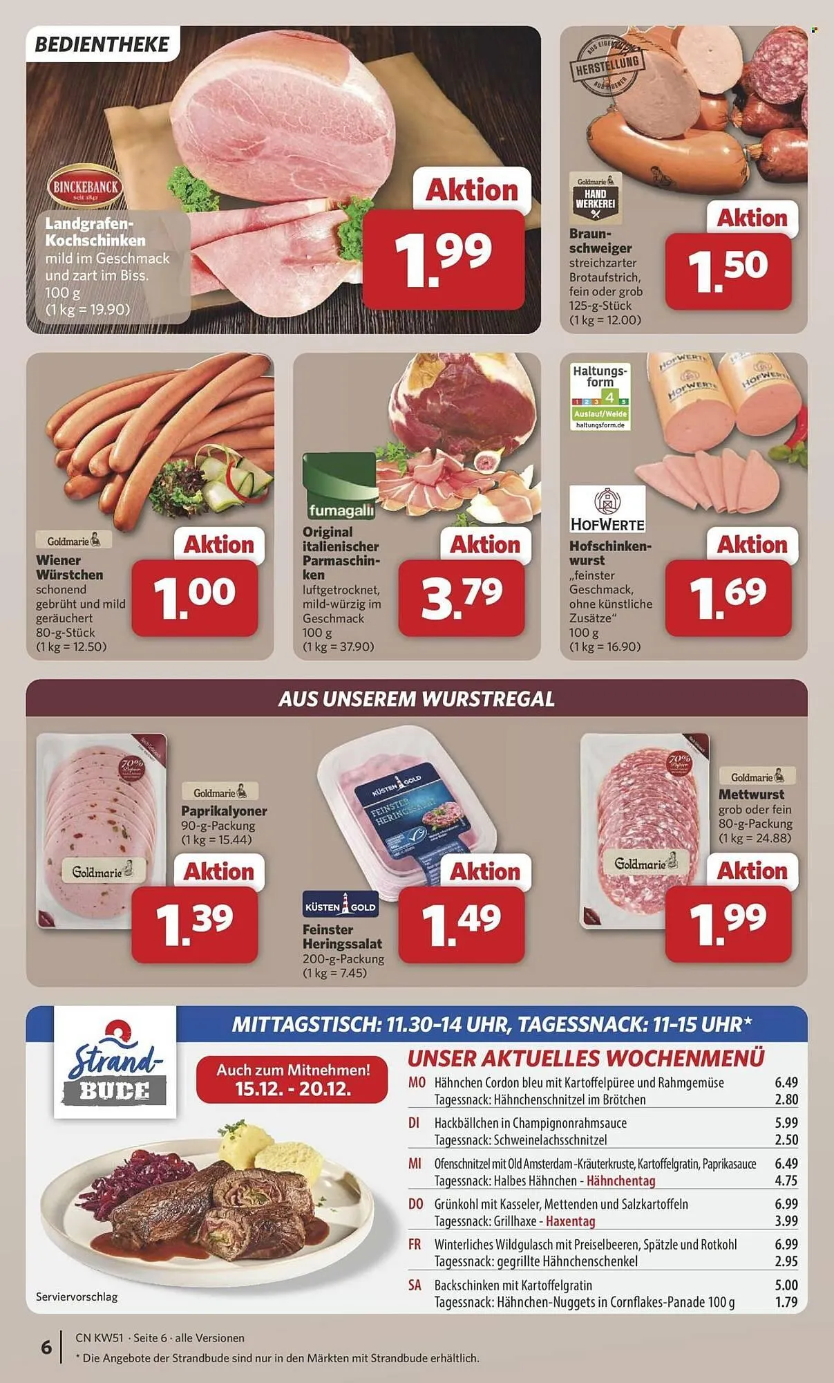 Combi Prospekt von 15. Dezember bis 20. Dezember 2025 - Prospekt seite 6