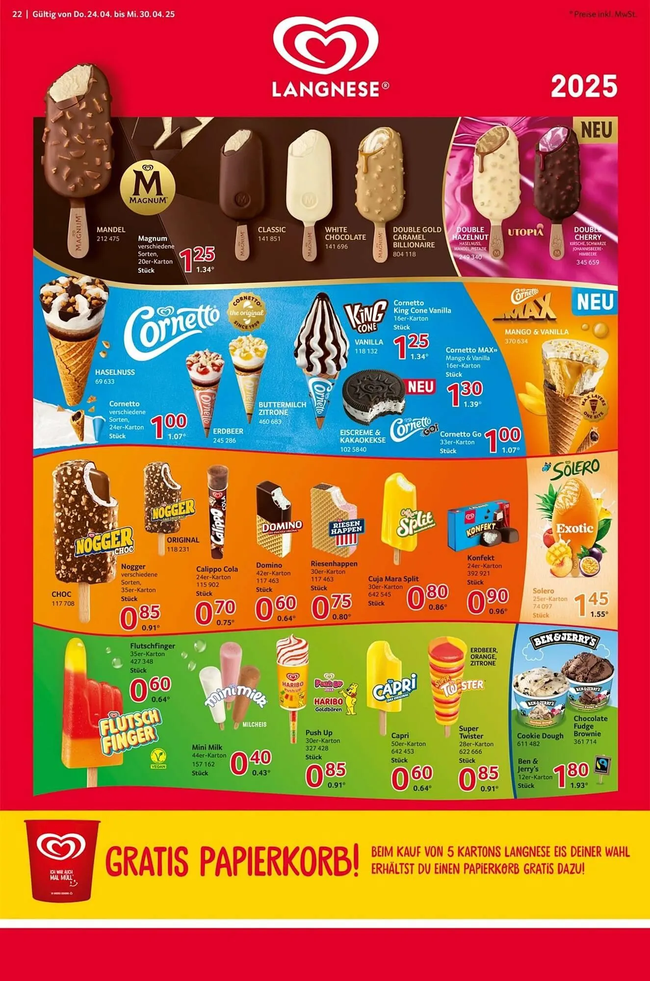 Selgros Prospekt von 24. April bis 30. April 2025 - Prospekt seite 22