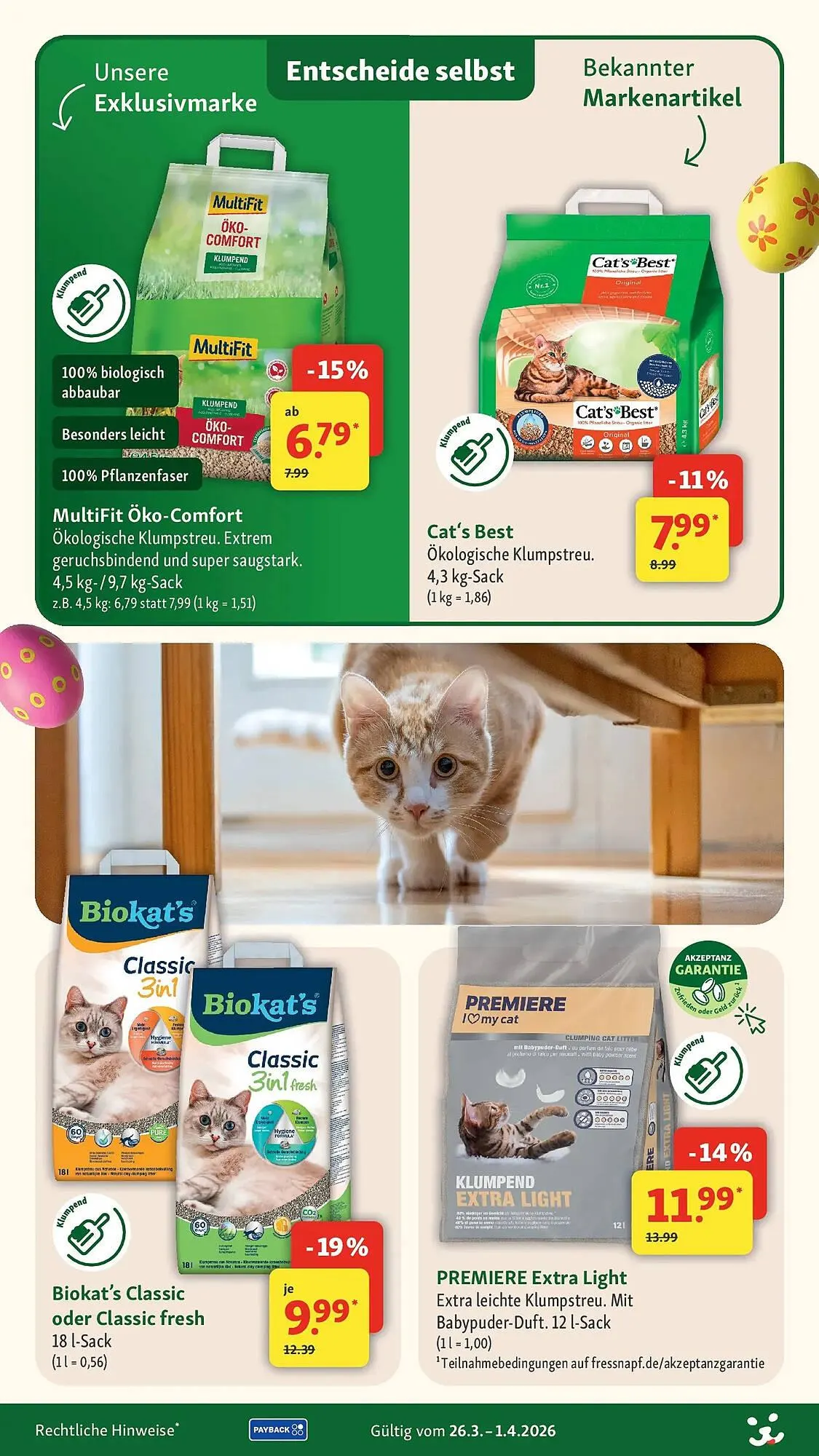 Fressnapf Prospekt von 25. März bis 1. April 2026 - Prospekt seite 18