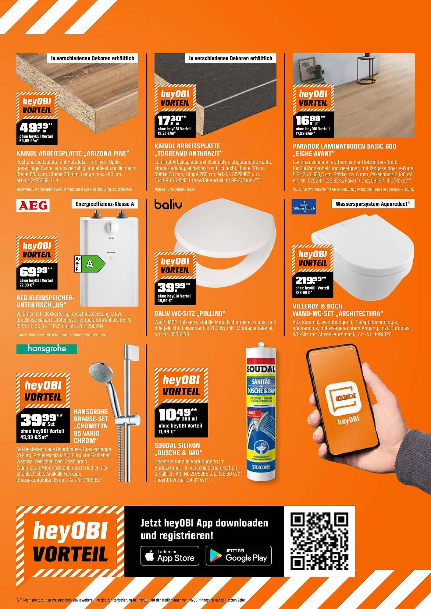 OBI Prospekt von 31. Juli bis 14. August 2025 - Prospekt seite 3